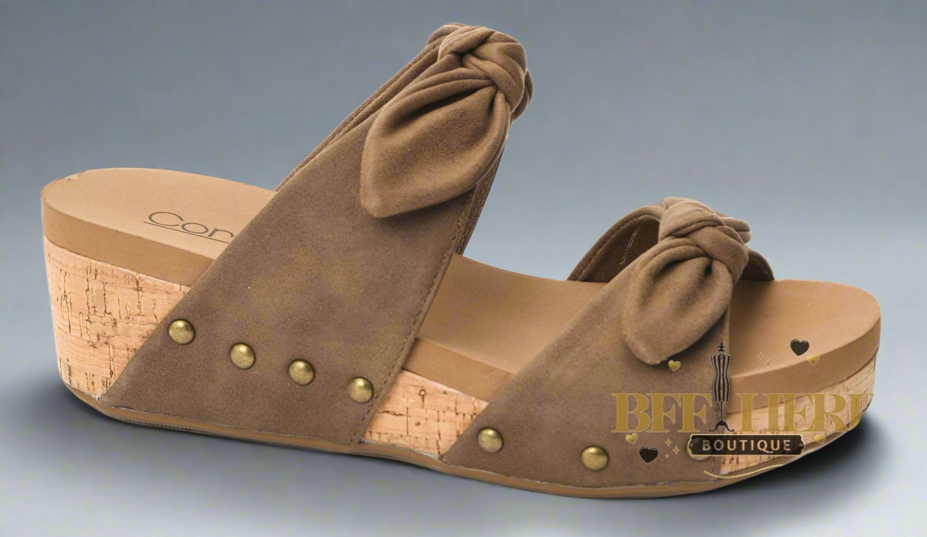 Sittin Pretty — Tan Oil PU by Corkys - BFF Here