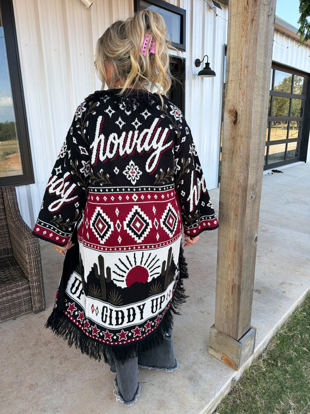 PREORDER: Out West Knit Cardigan by Blakeley (ETA November)