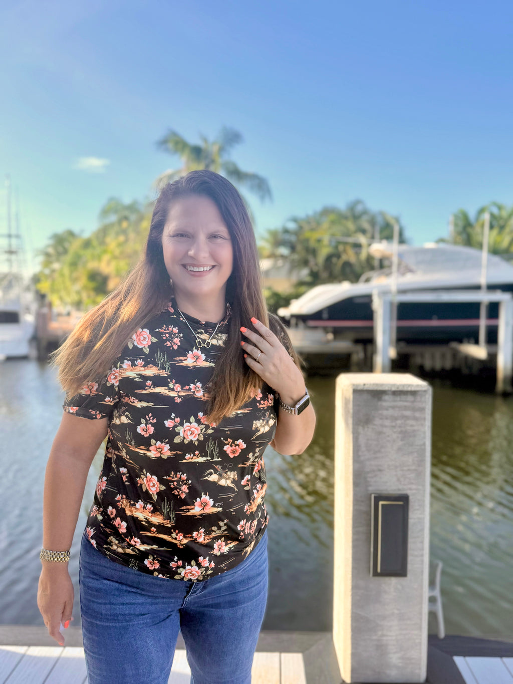 Cactus Garden Top by Sterling Kreek - BFF Here