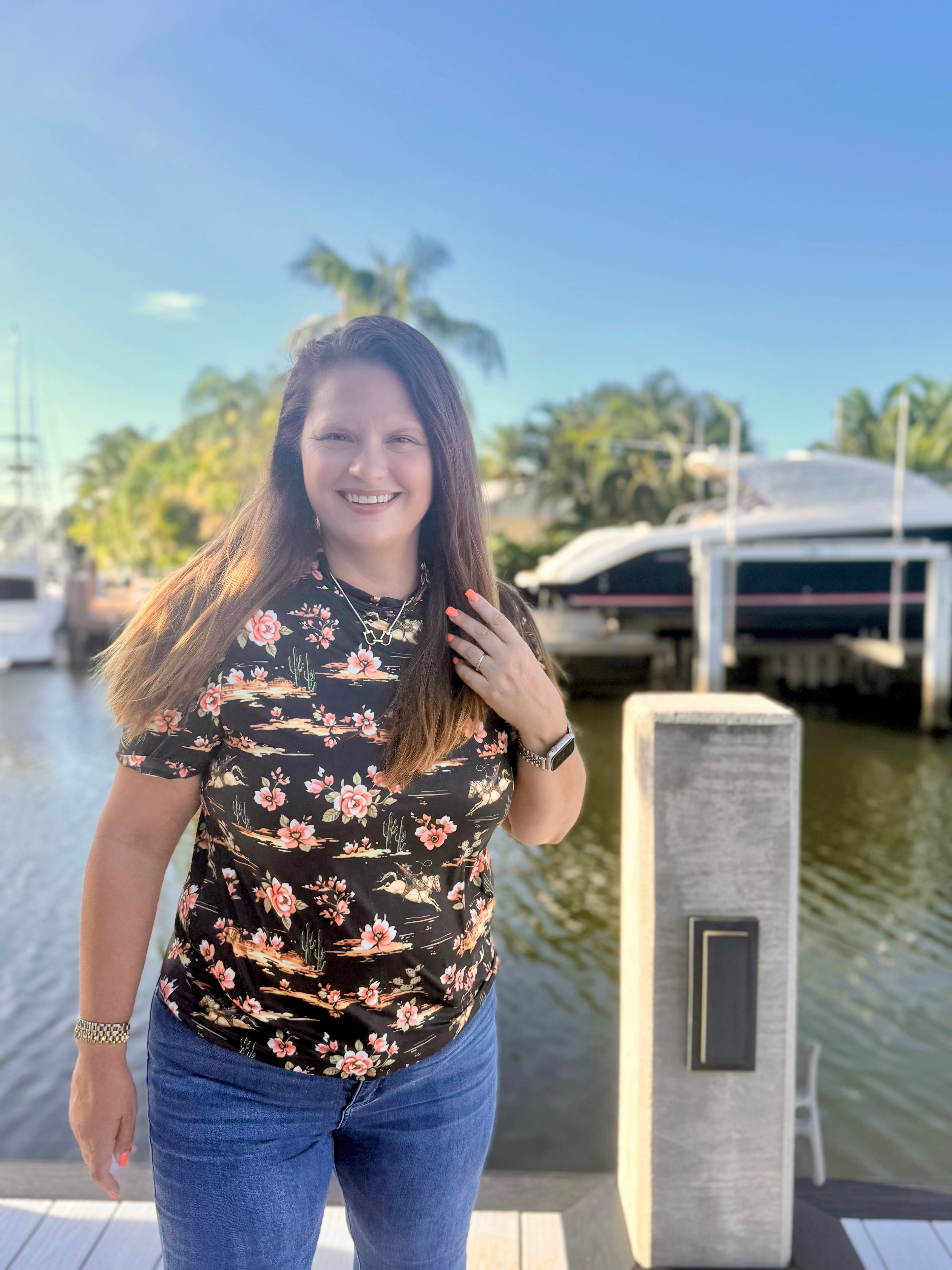 Cactus Garden Top by Sterling Kreek - BFF Here