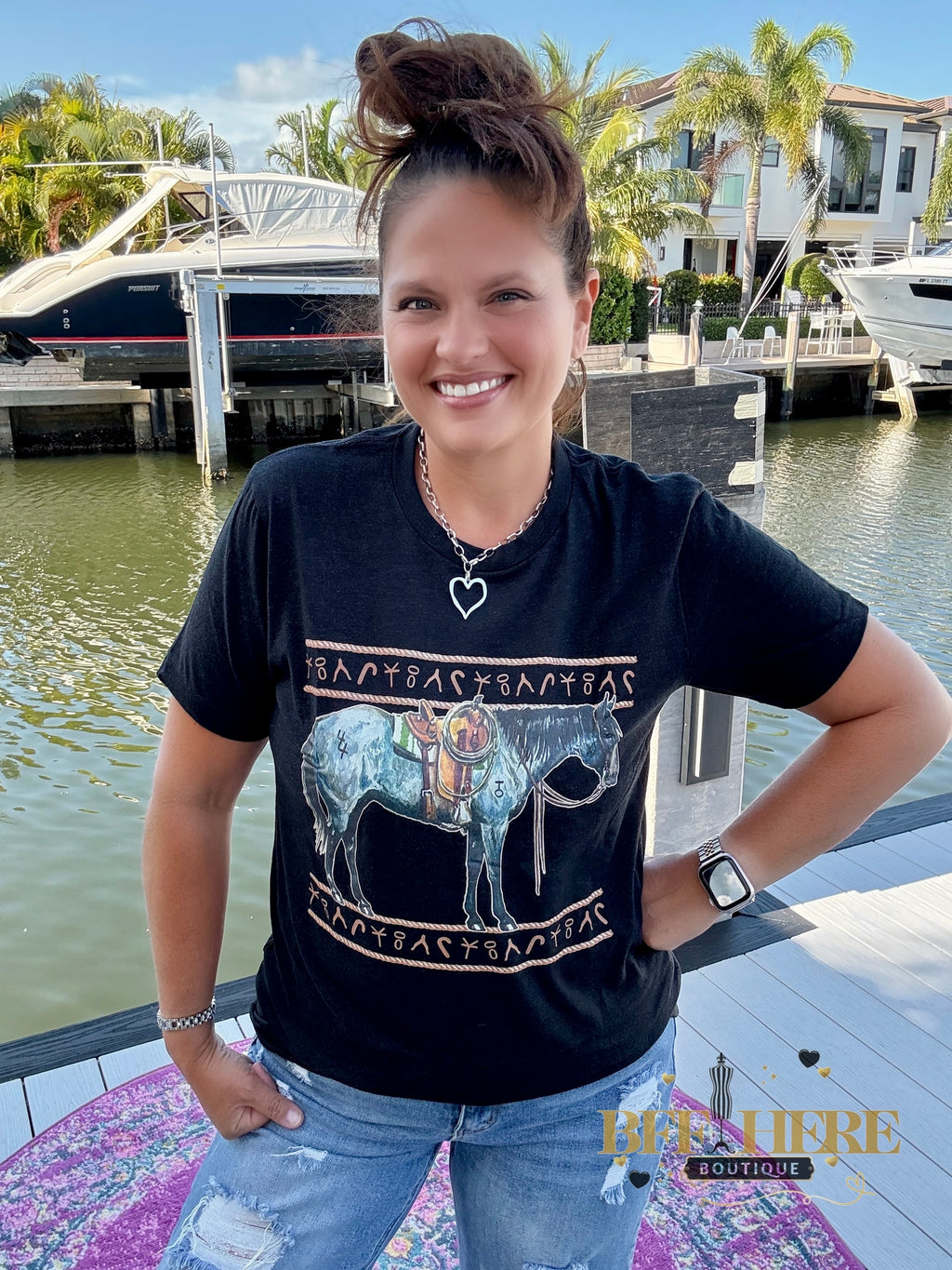 Old Town Road Tee by Sterling Kreek - BFF Here