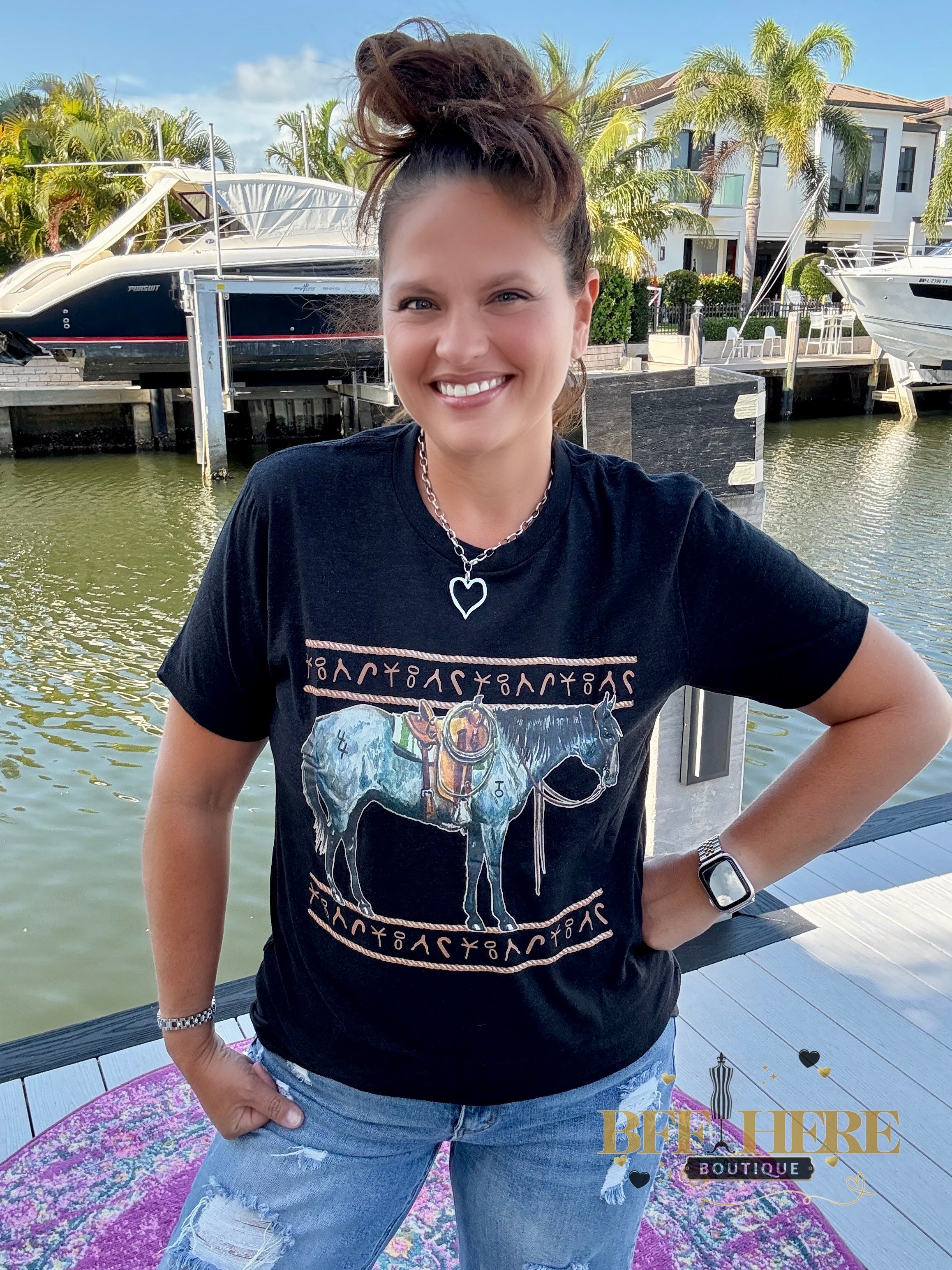 Old Town Road Tee by Sterling Kreek - BFF Here