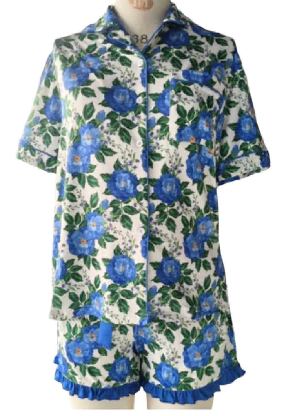 PREORDER: Caroline Floral Ruffle PJ Set by Jess Lea (ARRAY) / ETA: June - BFF Here
