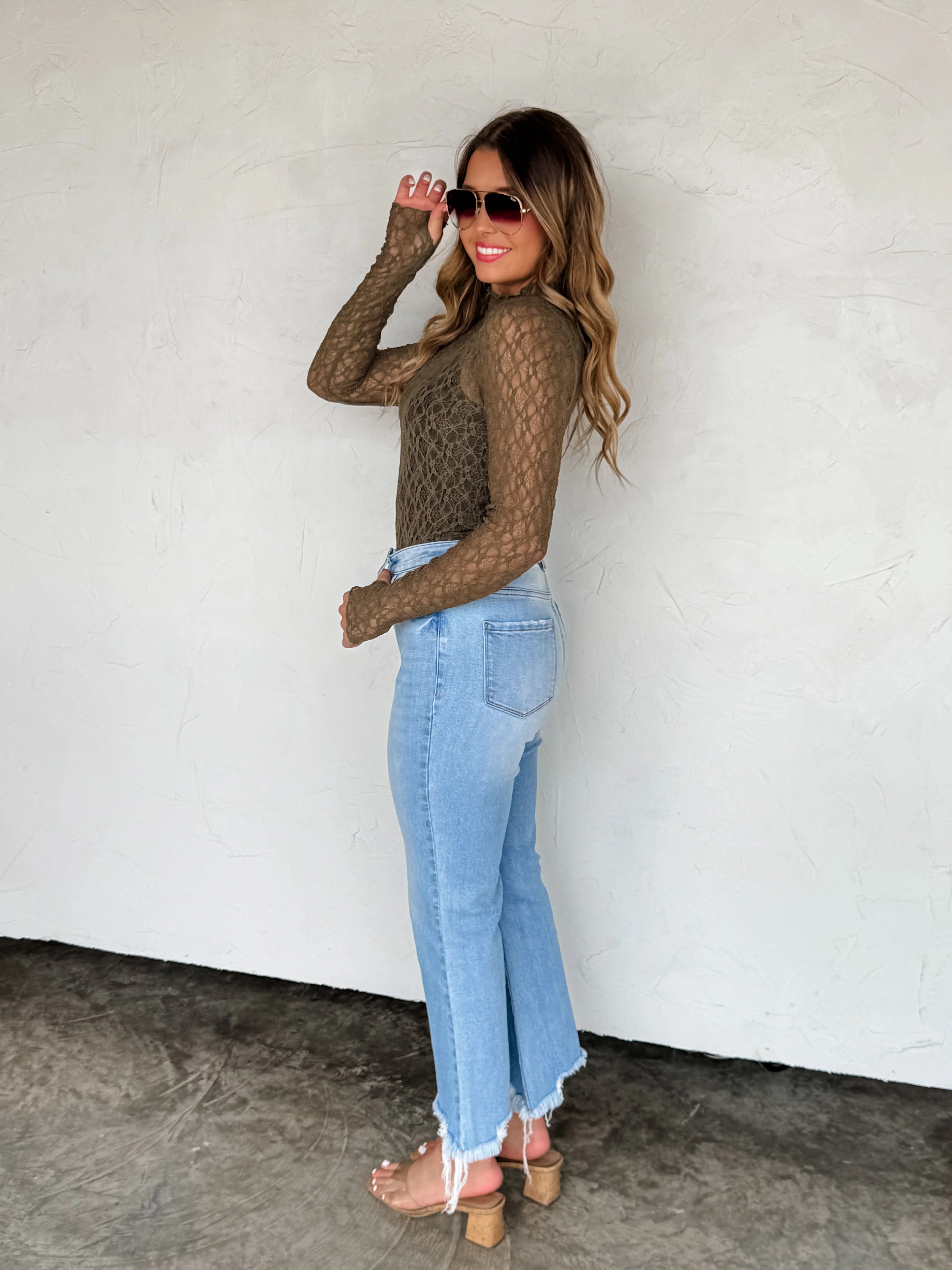 PREORDER: Jolie Lace Thumbhole Top by Blakeley (ETA: Mid November) - BFF Here