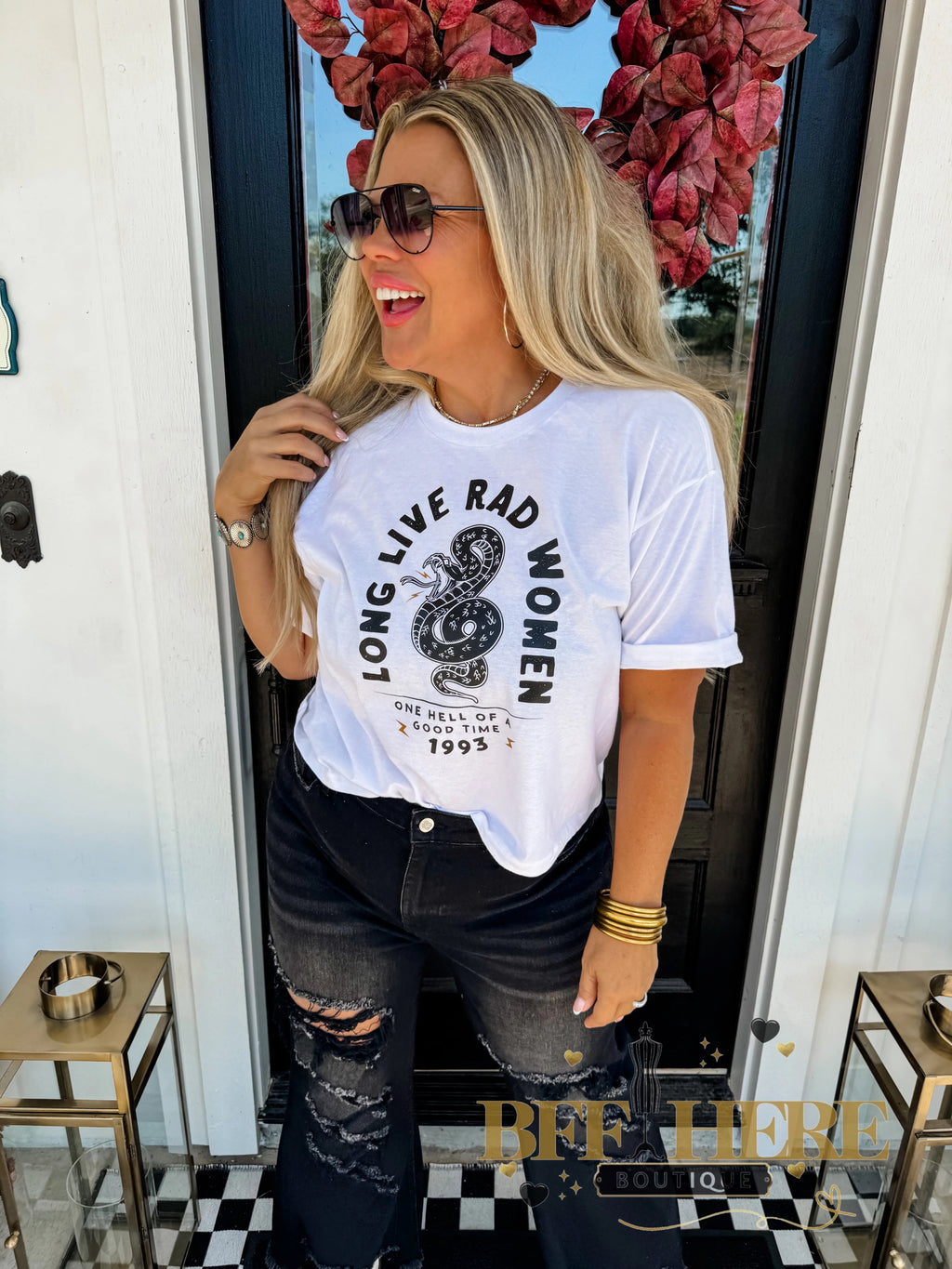 Long Live Rad Women / Choice of Color by Blakeley - BFF Here