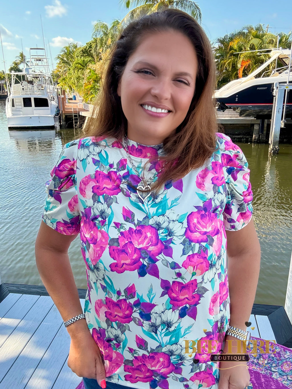 Life Is A Flower Top by Sterling Kreek - BFF Here