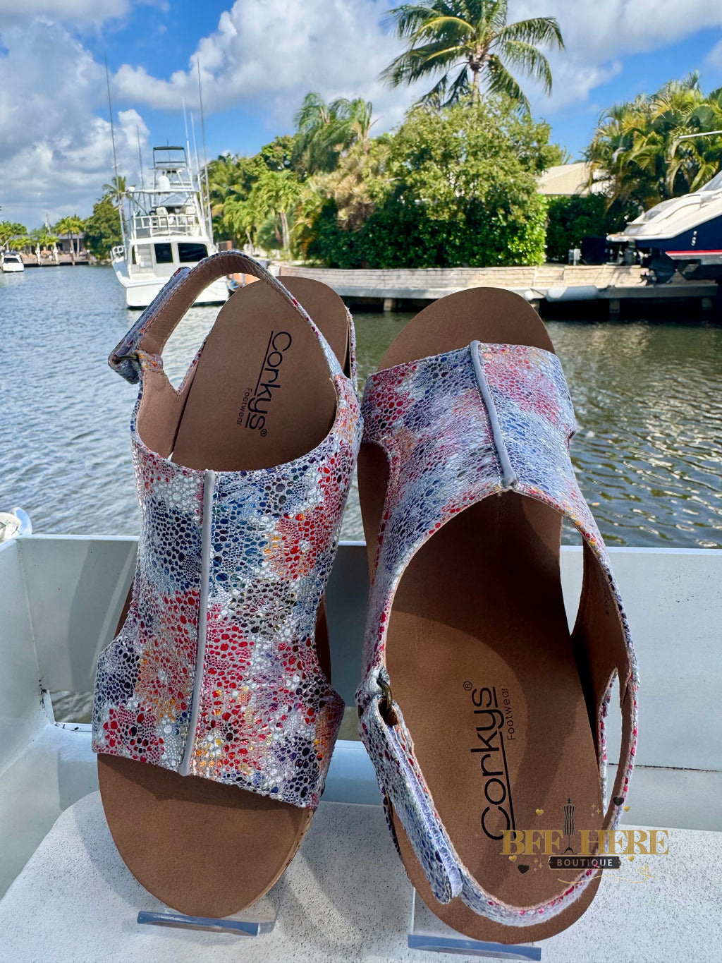 Volta II — Bright Multi Washed Floral by Corkys - BFF Here