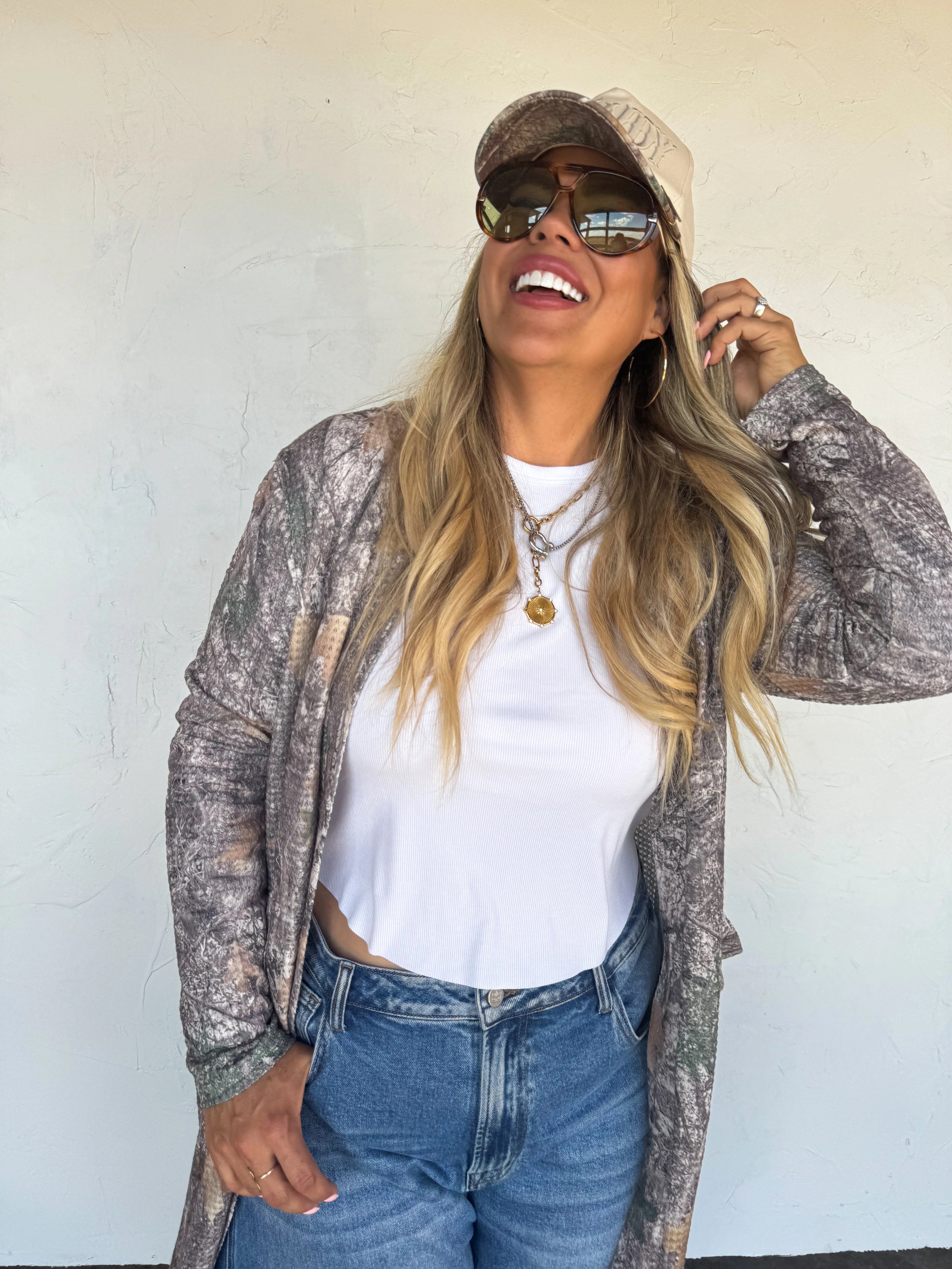 PREORDER: Woodland Camo Lola Cardigan (ETA: Early December) - BFF Here