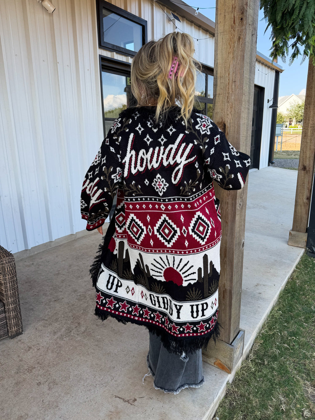 PREORDER: Out West Knit Cardigan by Blakeley (ETA November)