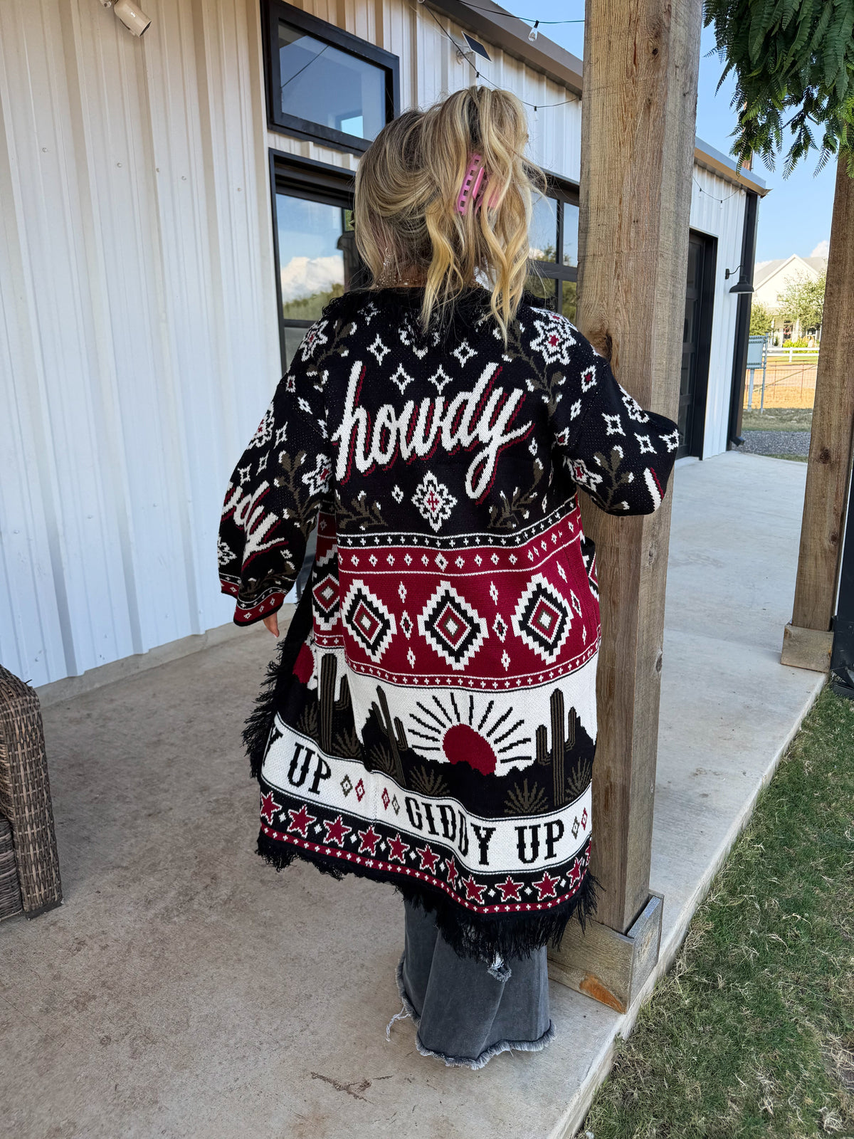PREORDER: Out West Knit Cardigan by Blakeley (ETA November)