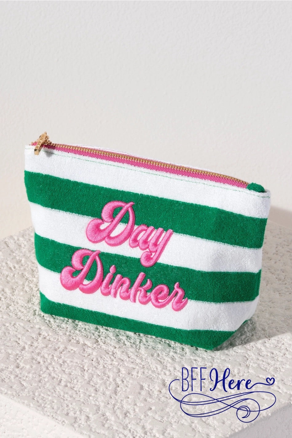 Drink & Dash: The Day Dinker Zip Pouch - BFF Here