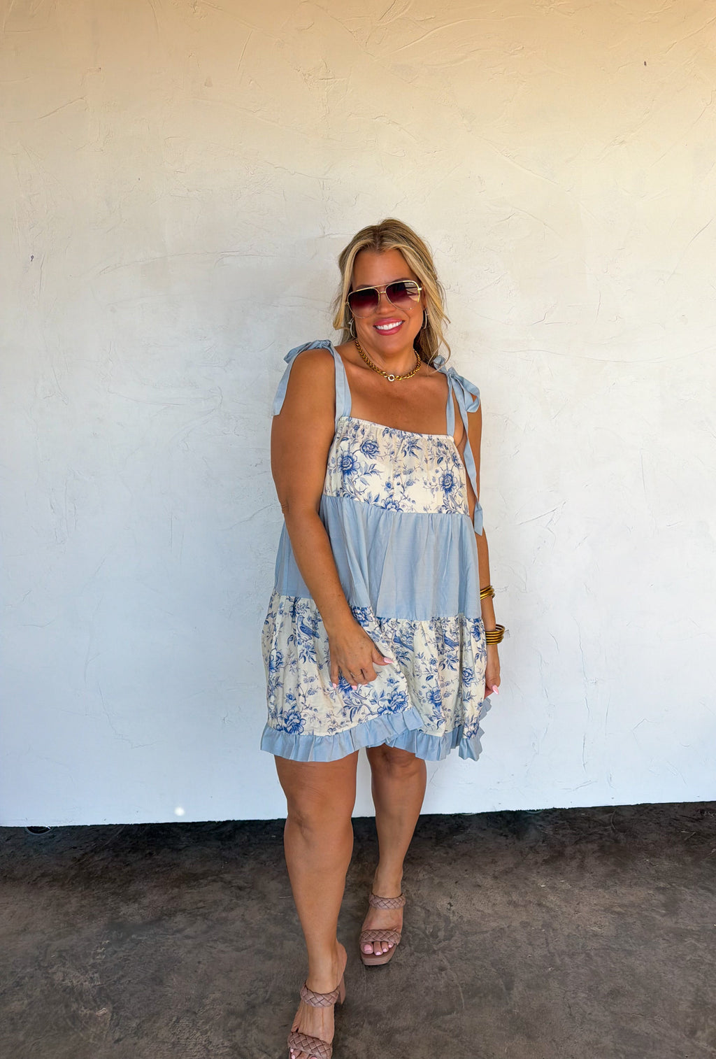 PREORDER- GARDEN PARTY FLORAL DRESS - BFF Here