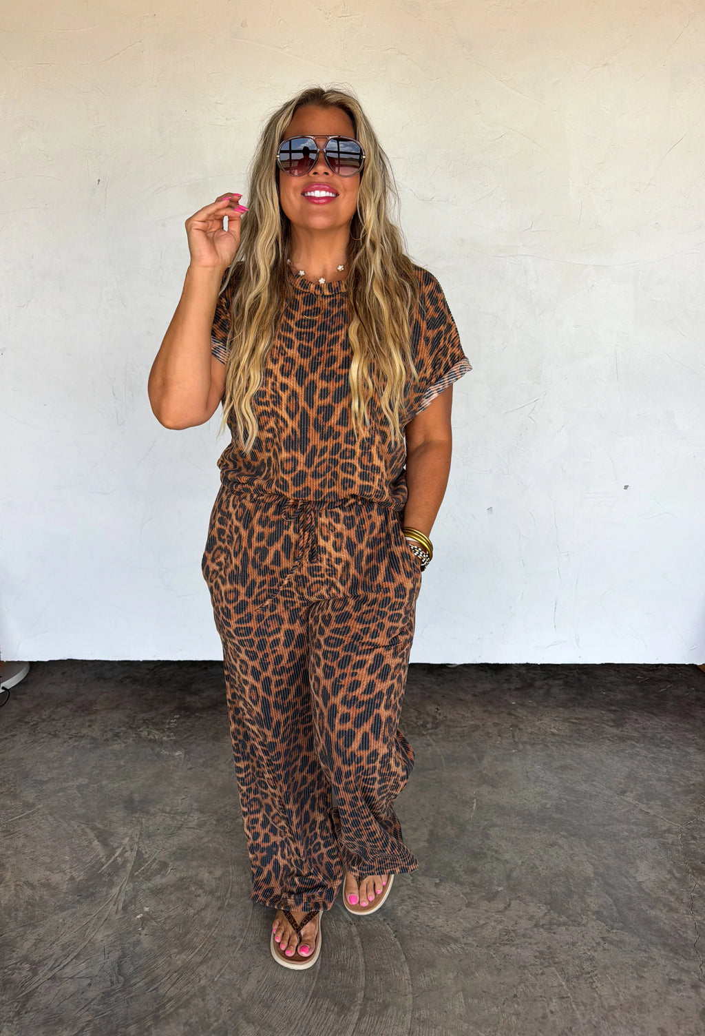 PREORDER: Cheetah Kelsey Pant Sets by Blakeley (ETA: September)
