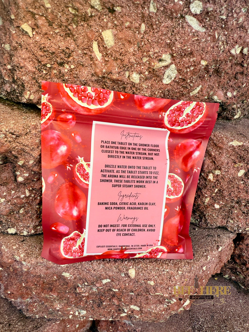 Shower Steamers by Explicit Essentials (Choice of Scent) - BFF Here