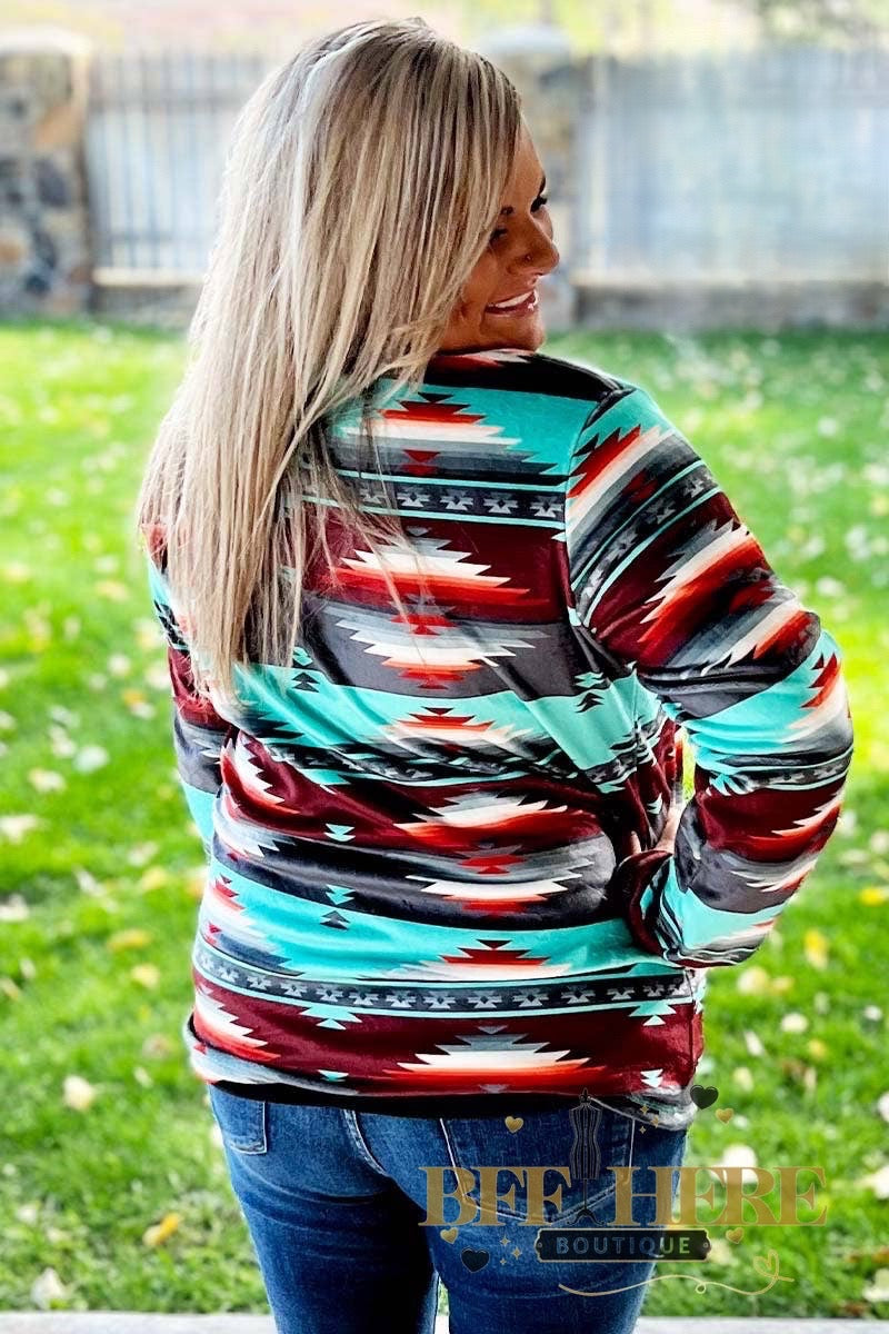 Texas Rain Fitted Pullover by Sterling Kreek - BFF Here