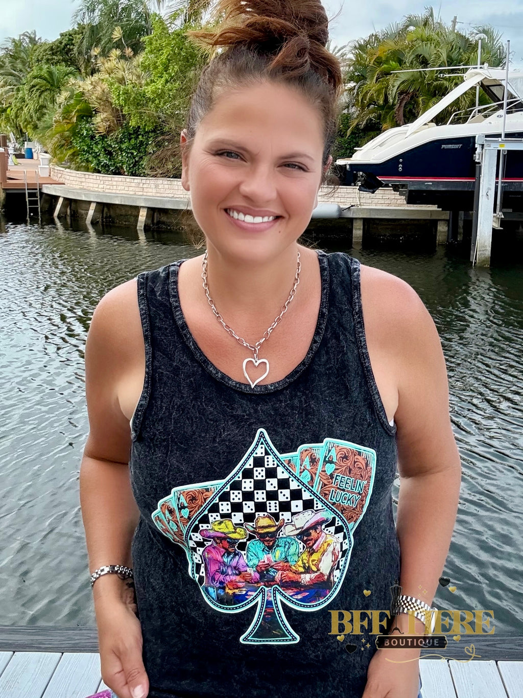 Feelin' Lucky Tank by Sterling Kreek - BFF Here