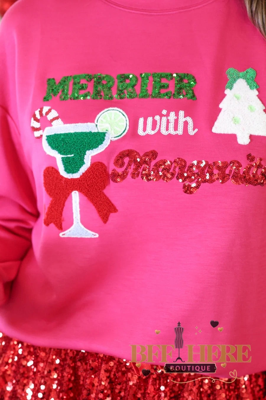 Merrier with Margaritas Pullover by Jess Lea