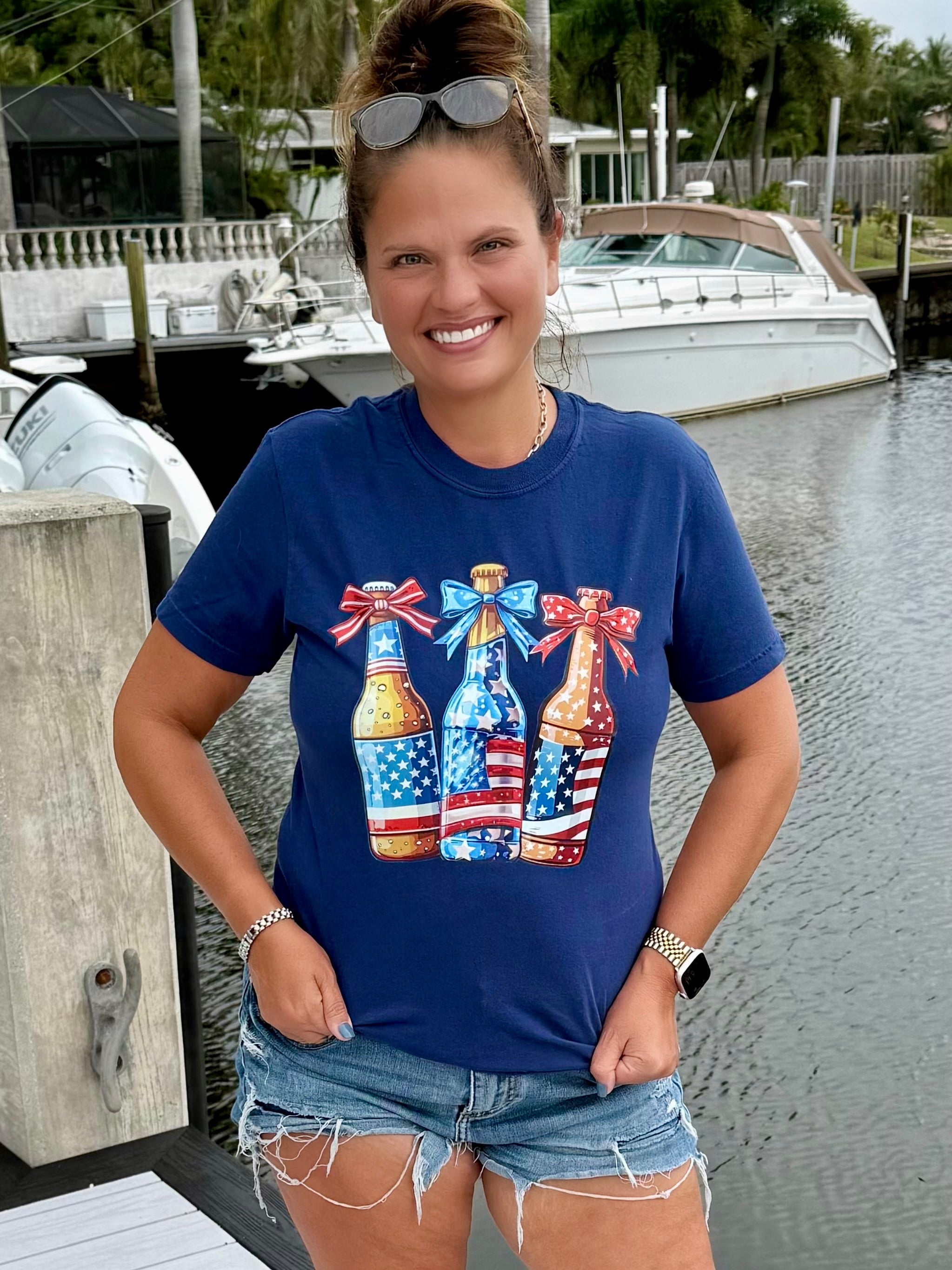 Bows & Brews Tee - BFF Here