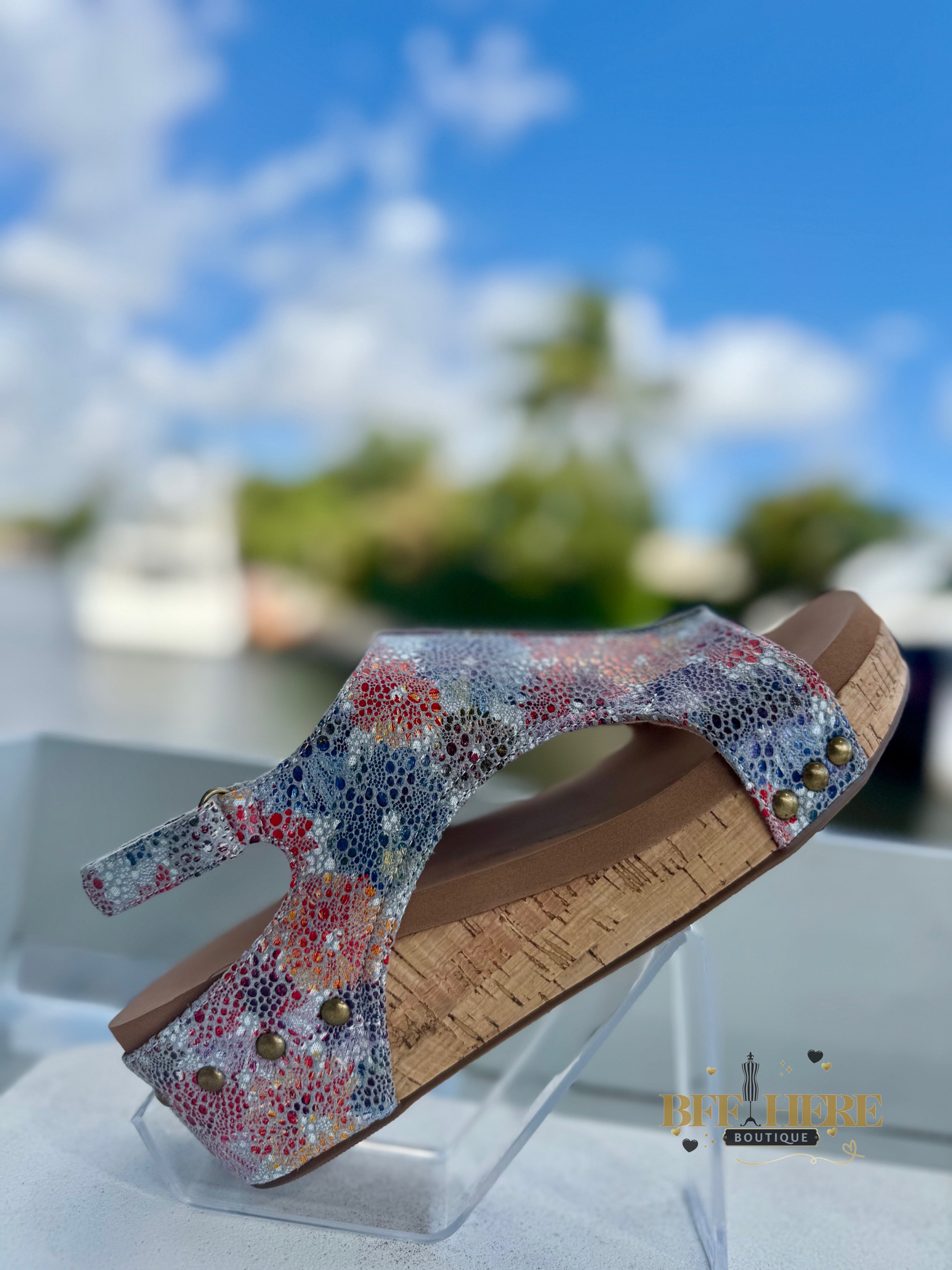 Volta II — Bright Multi Washed Floral by Corkys - BFF Here