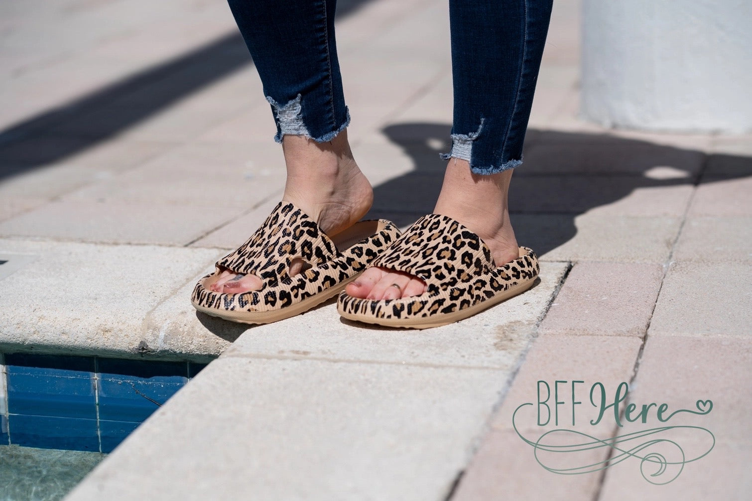 Wildcat Cozy Slides – Fierce Comfort / Brown Leopard - BFF Here