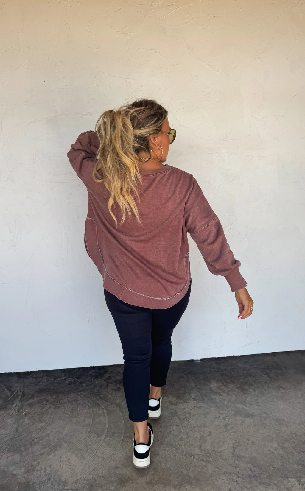 PREORDER: Joss Washed Sweatshirt by Blakeley (ETA: Late November) - BFF Here