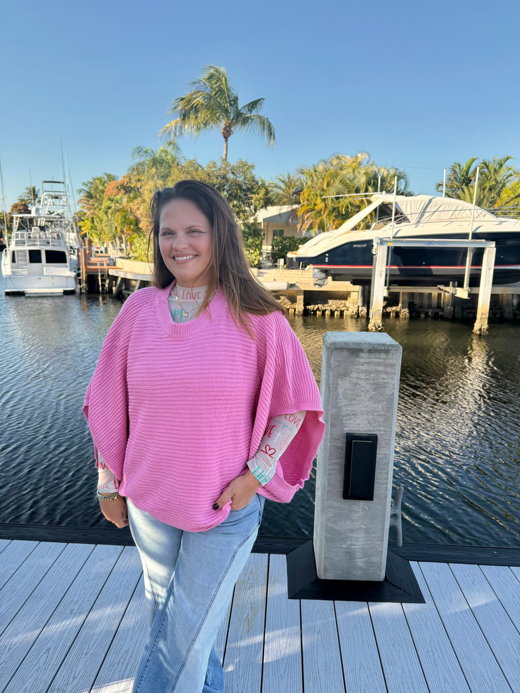Spring Meg Pullover Poncho by Blakeley - BFF Here