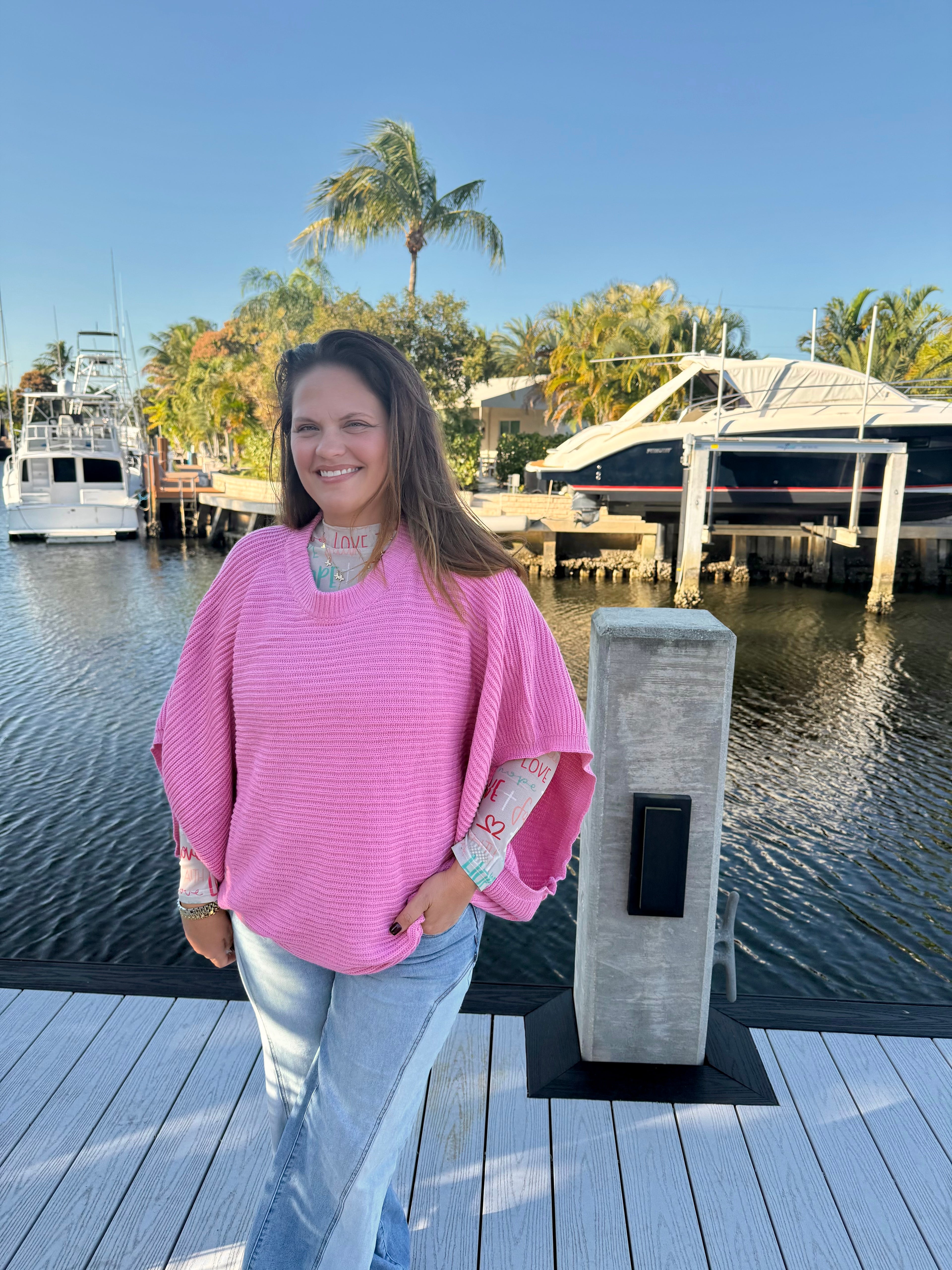 Spring Meg Pullover Poncho by Blakeley - BFF Here