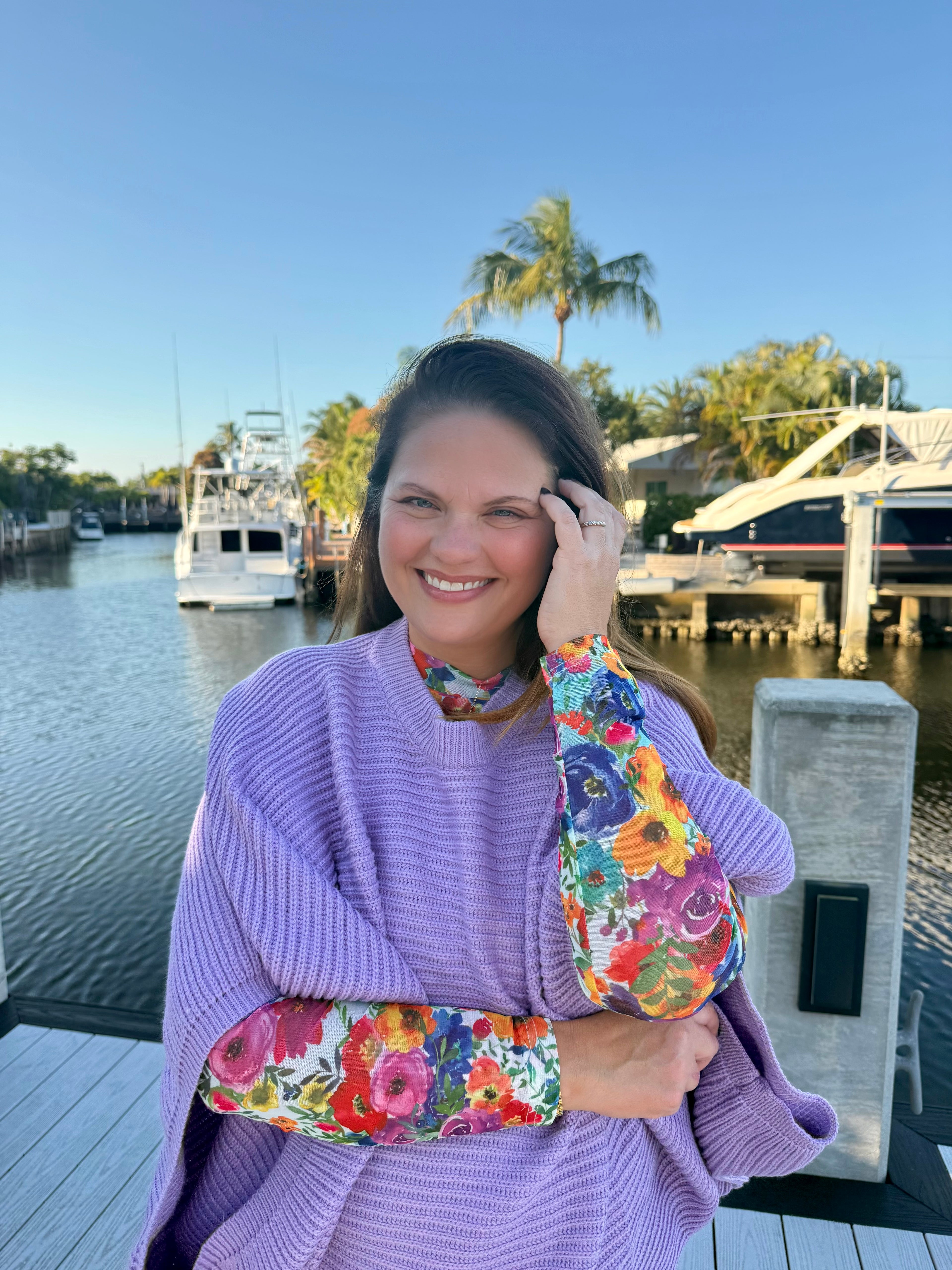 Spring Meg Pullover Poncho by Blakeley - BFF Here