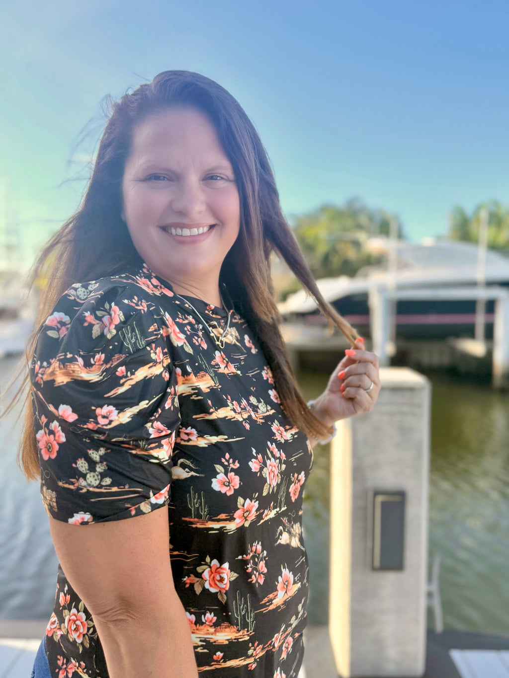 Cactus Garden Top by Sterling Kreek - BFF Here
