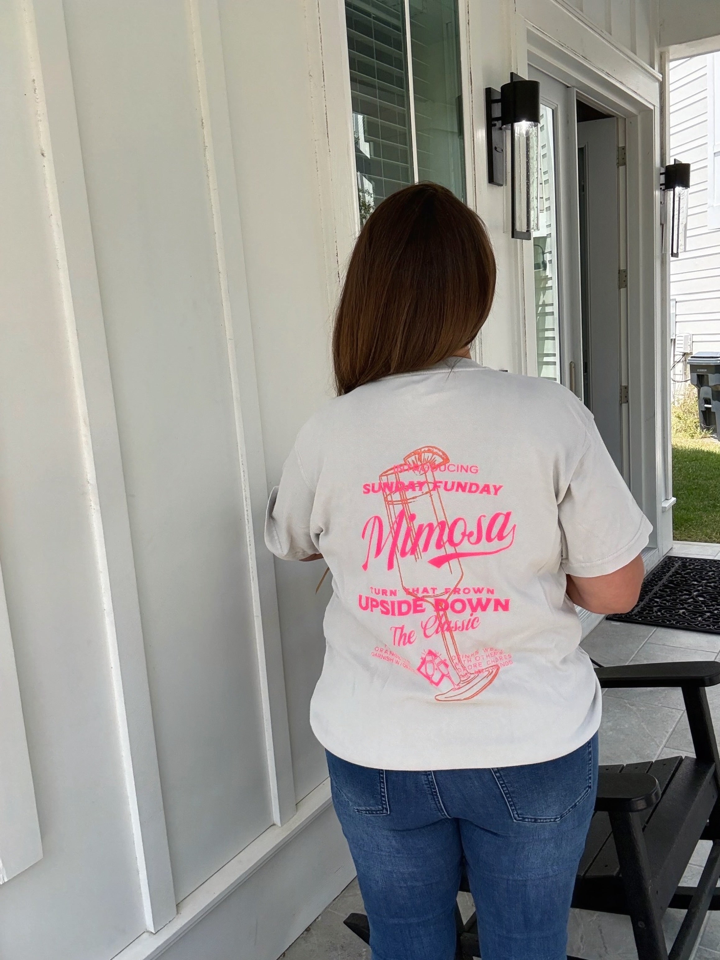 Introducing Mimosa Mock Tee by Southern Bliss (ARRAY) — Ships: 2-3 weeks - BFF Here