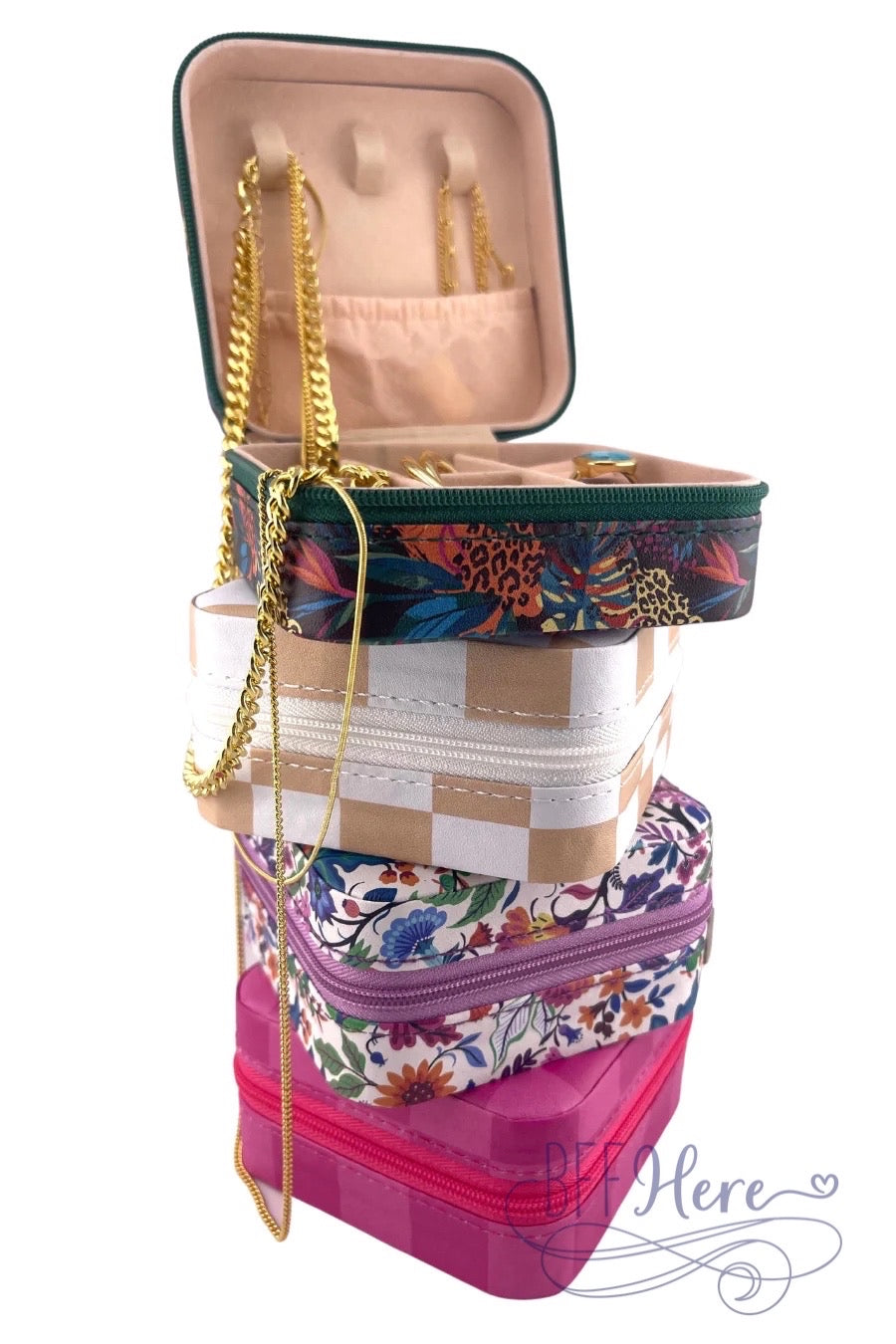 Travel Jewelry Case / Choice of Style - BFF Here