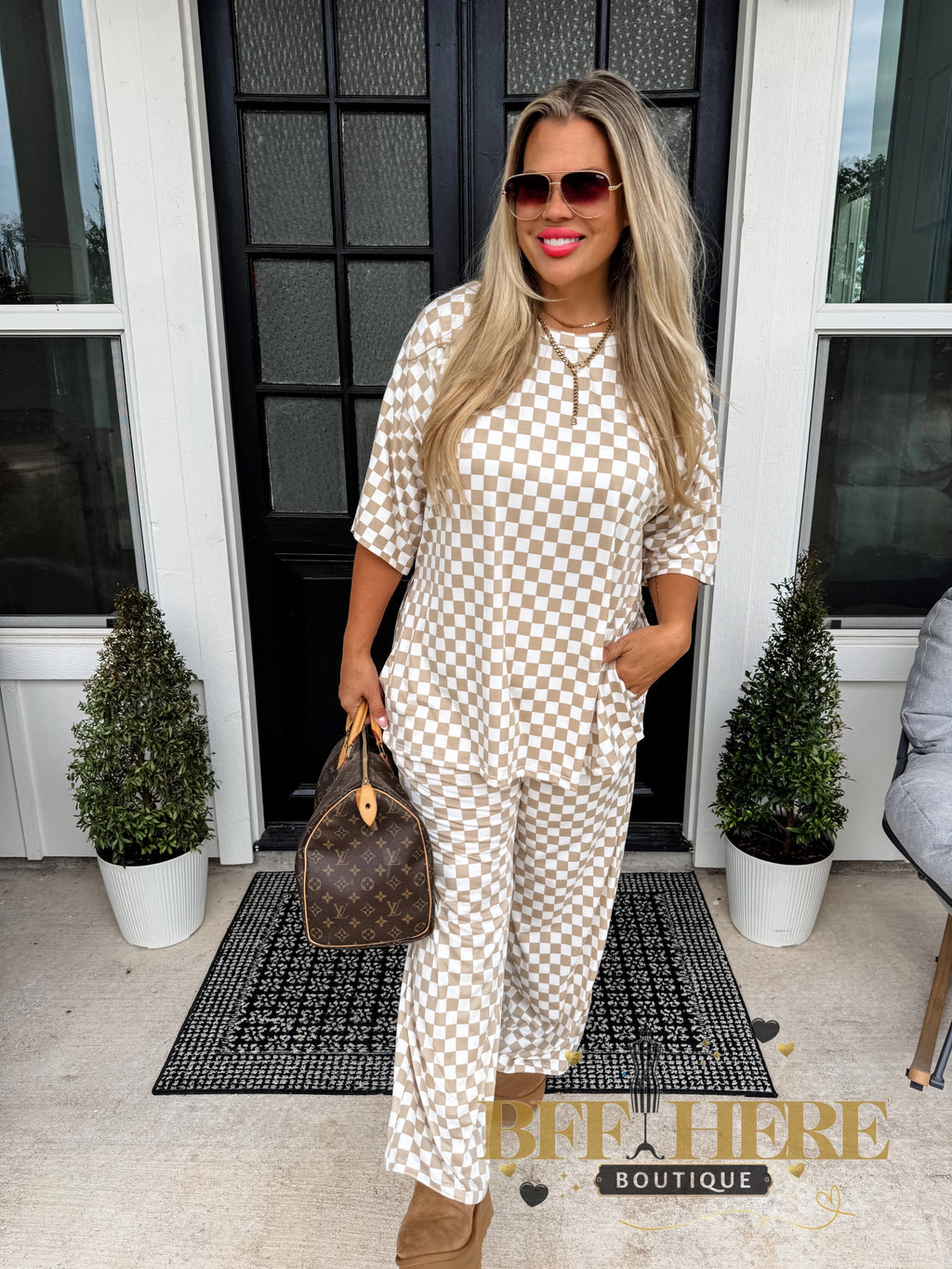 Check Me Out Side Slit Top by Blakeley - BFF Here