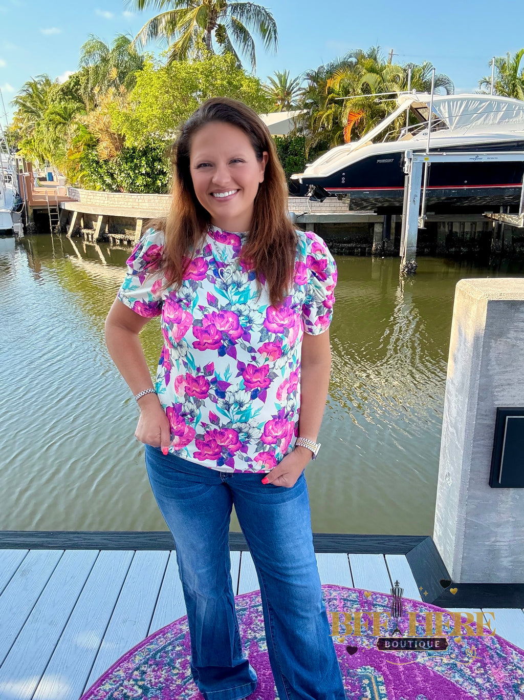 Life Is A Flower Top by Sterling Kreek - BFF Here