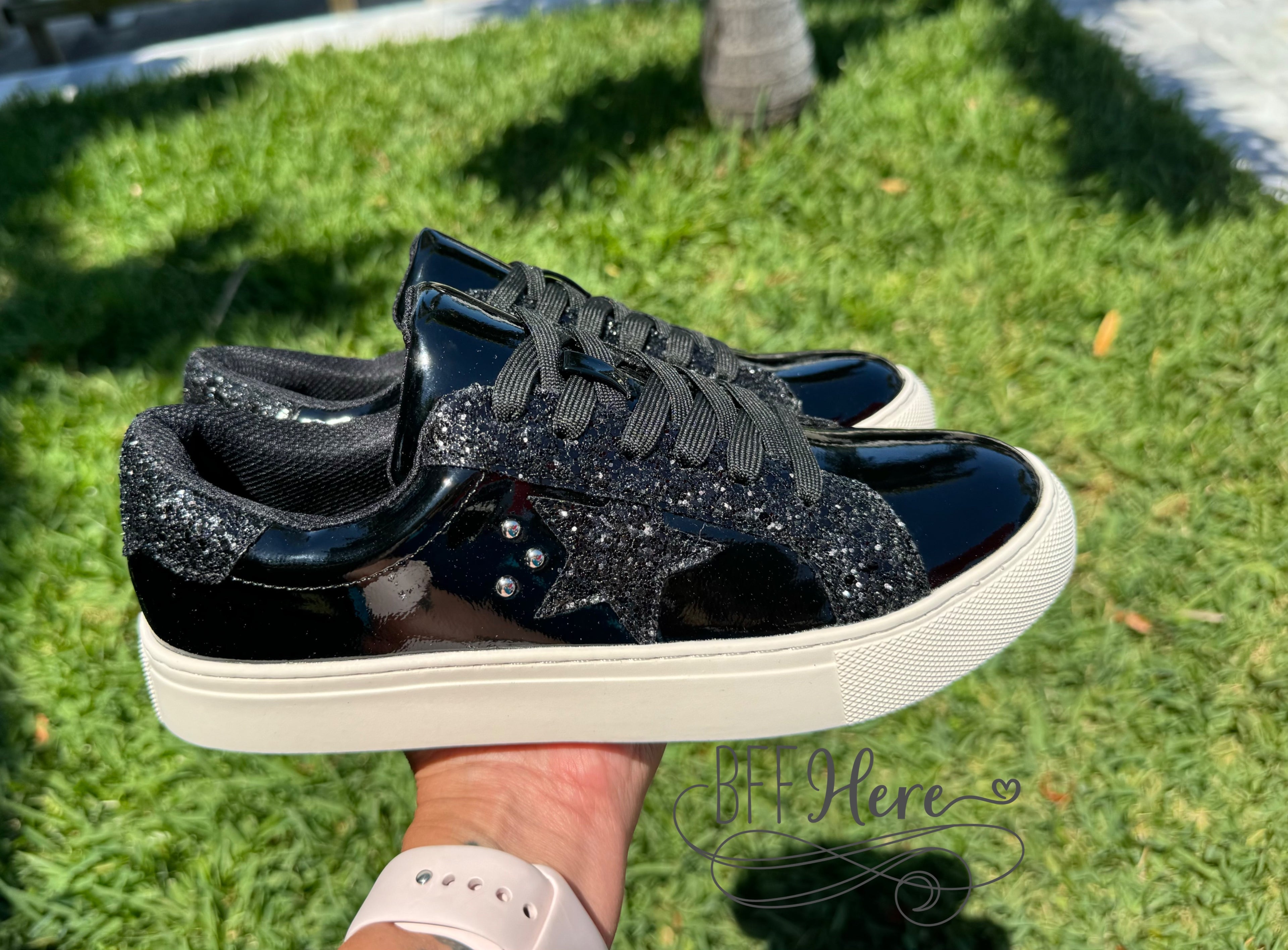 Supernova - Black Patent by Corkys - BFF Here