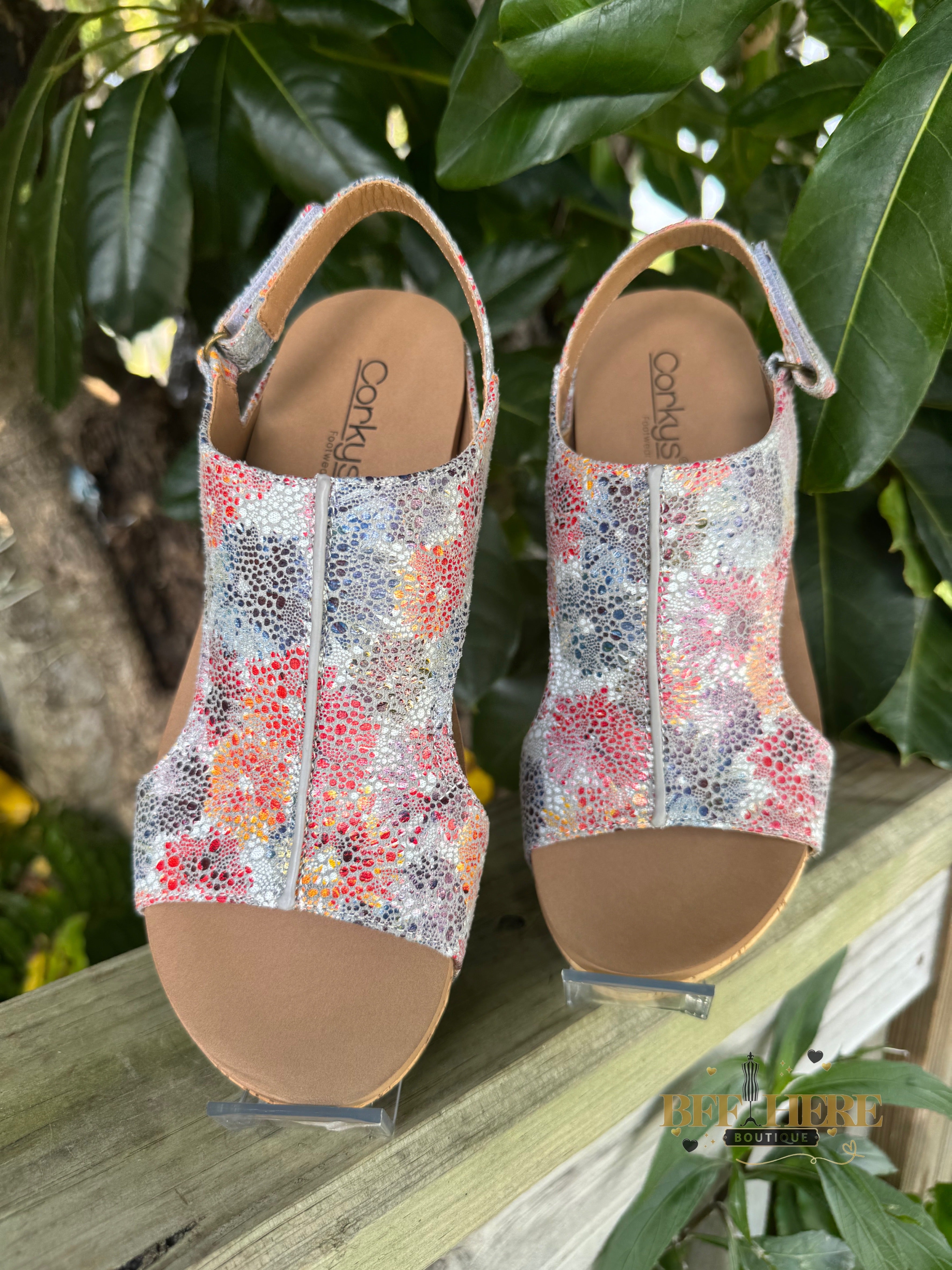 Volta II — Bright Multi Washed Floral by Corkys - BFF Here