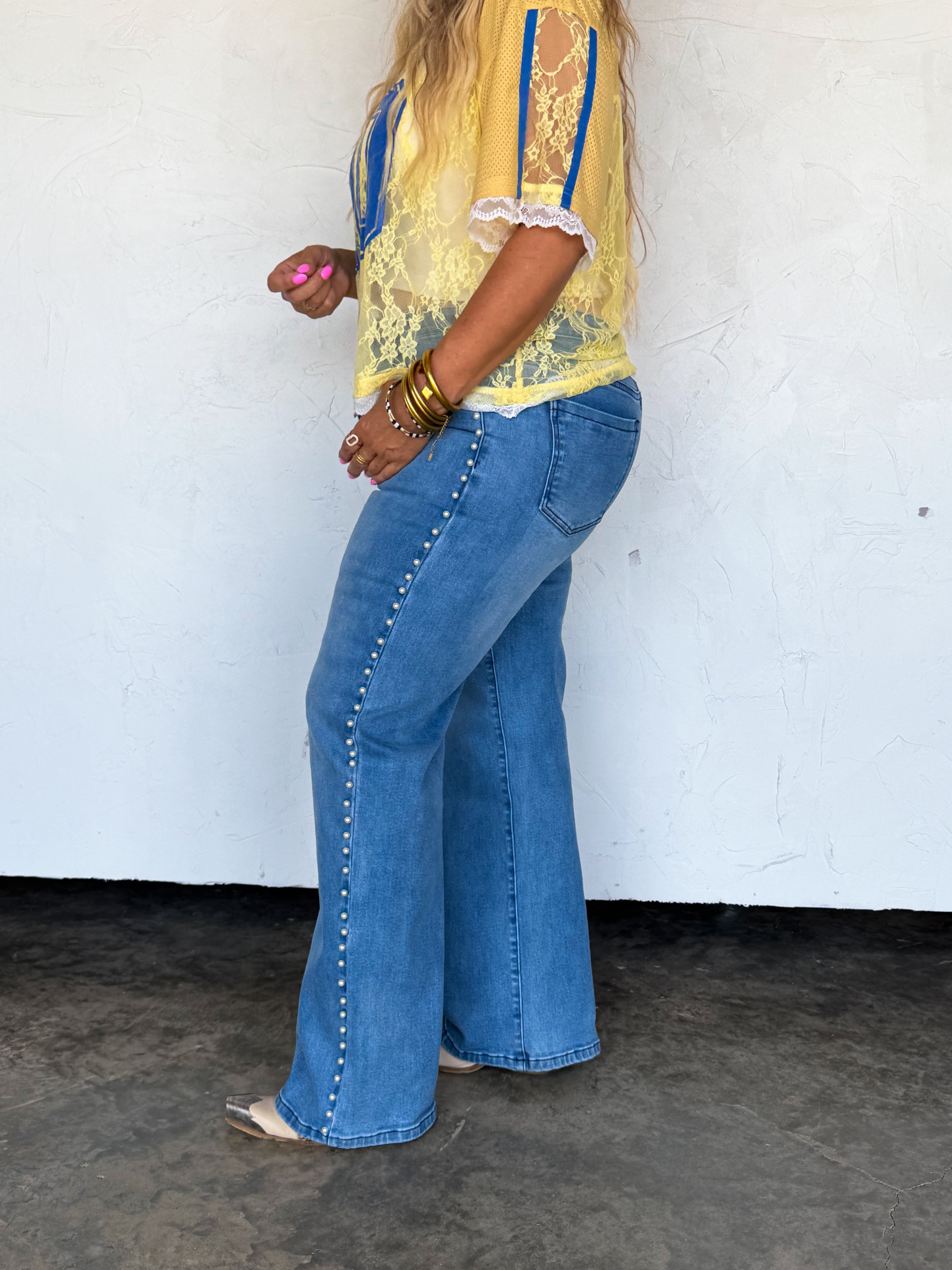 PREORDER: Uptown Pearl Denim Jean by Blakeley (ETA: September)