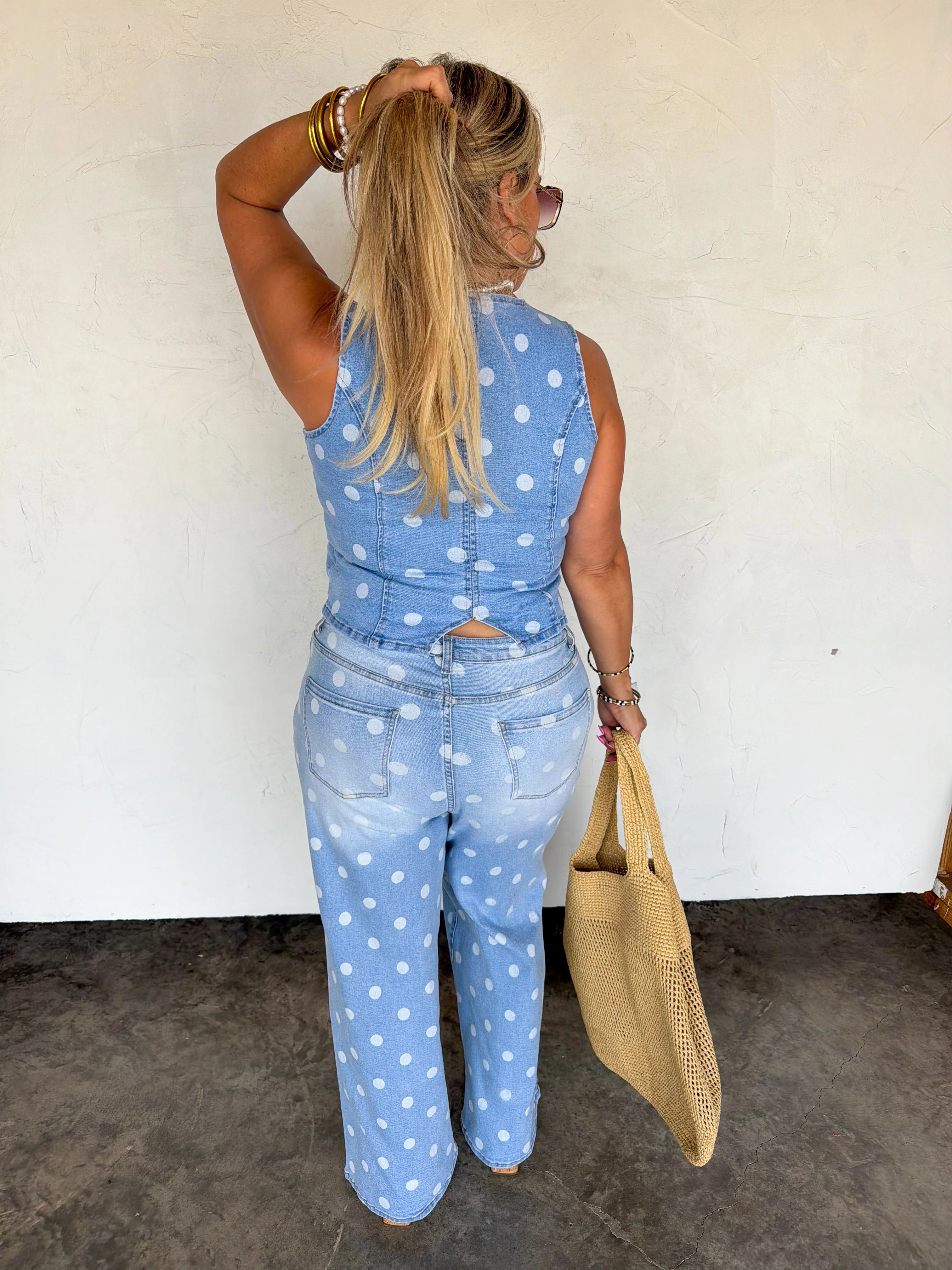 PREORDER: Spot On Polkas Dot Jeans by Blakeley (ETA: July)