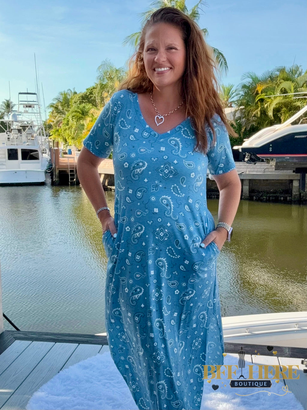 Bandana Babe Maxi Dress by Sterling Kreek - BFF Here