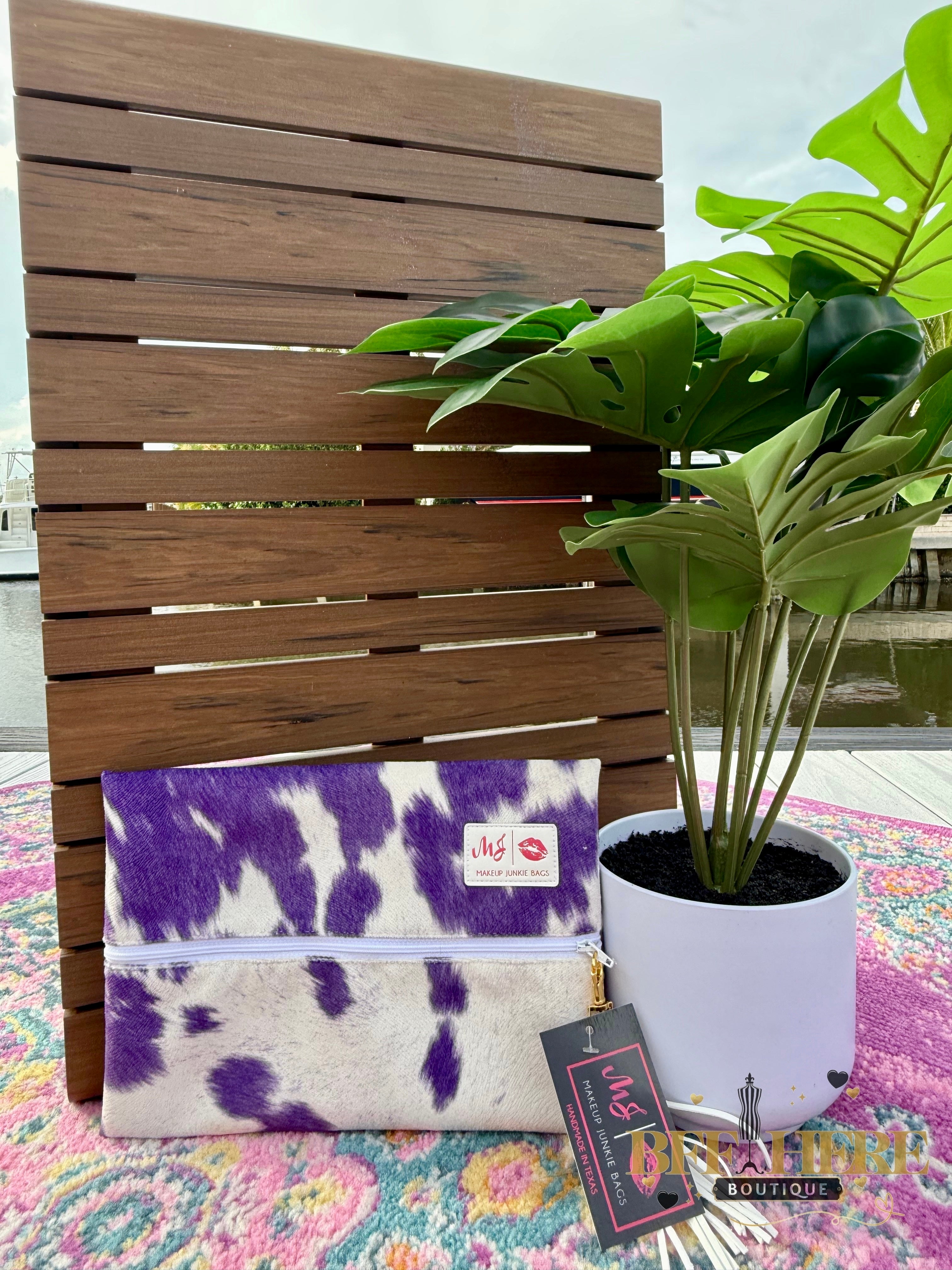 Violet Vaquero by Makeup Junkie Bags (Choice of Size) - BFF Here