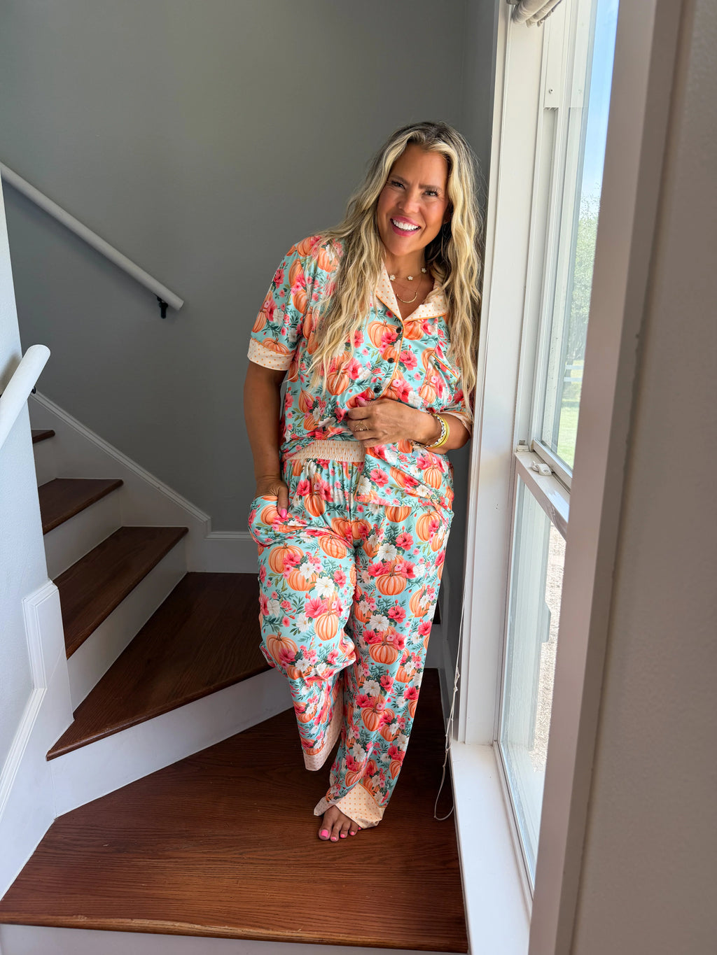 PREORDER: Home Gathering Luxe PJ Set by Blakeley (ETA: October)