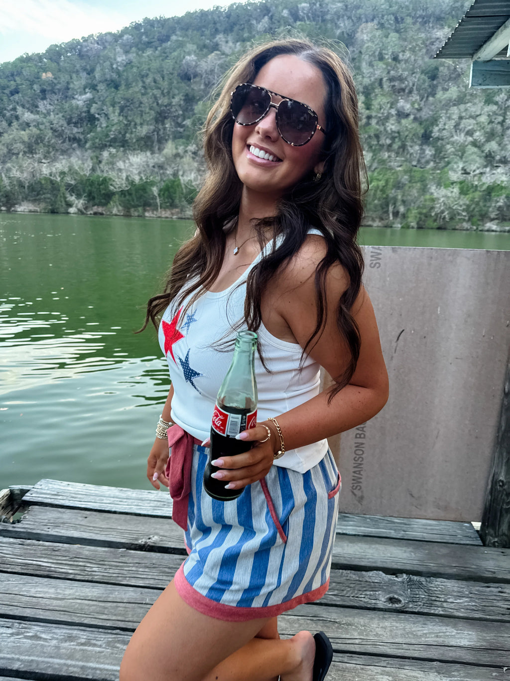 PREORDER: Piper Stretch Denim Short by Blakeley (ETA: May) - BFF Here