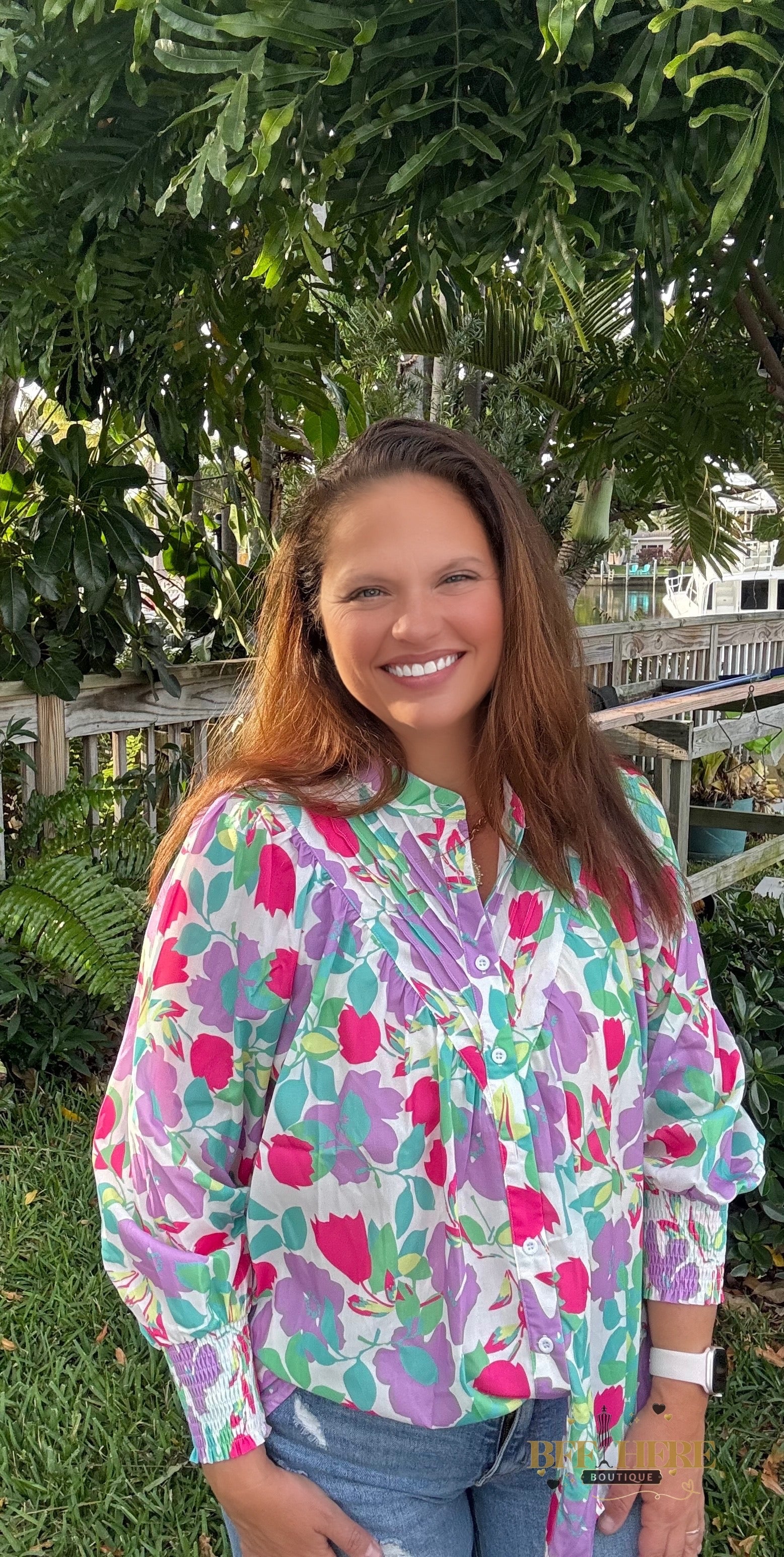 Katie Button Up Blouse / Pastel by Jess Lea - BFF Here