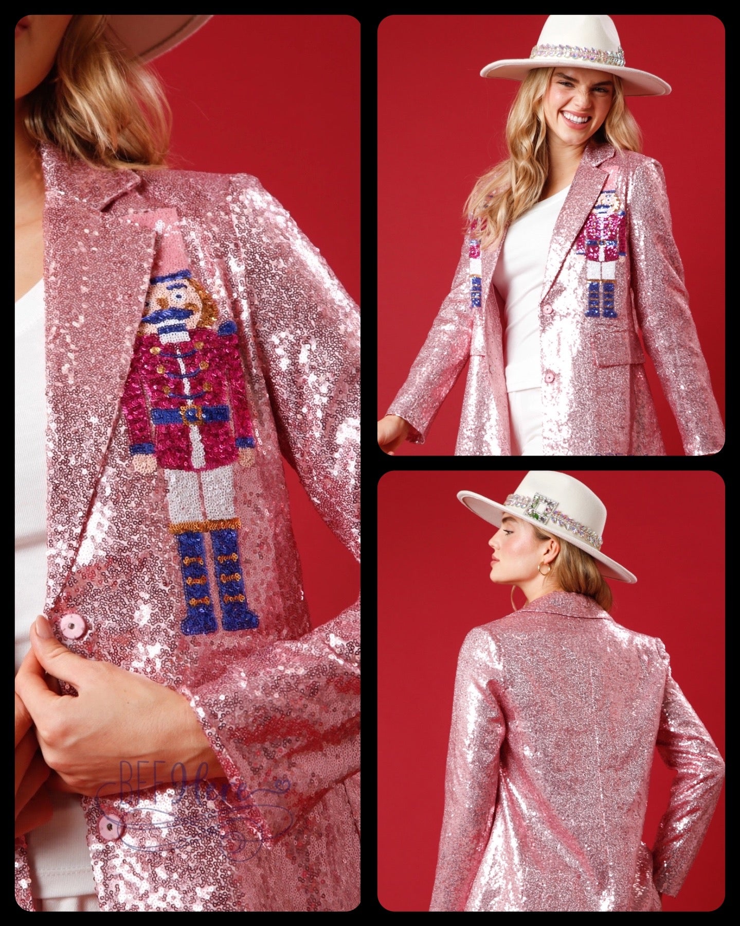 Sequin Nutcracker Blazer: Sparkle Your Way Through the Holiday Season - BFF Here