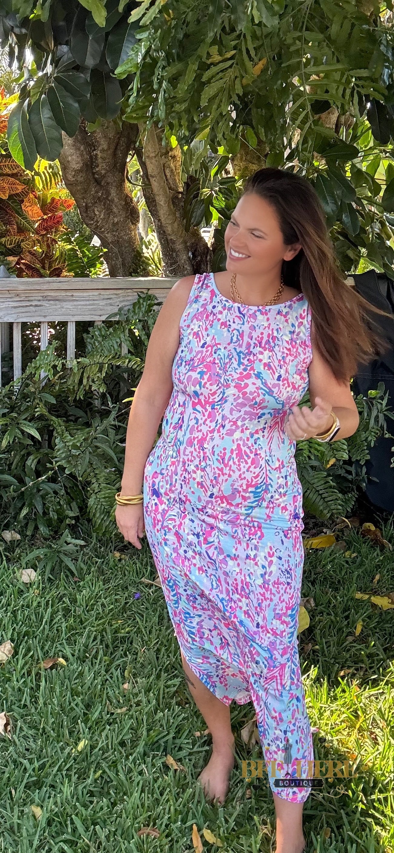 Tropical Breeze Maxi Dress - BFF Here