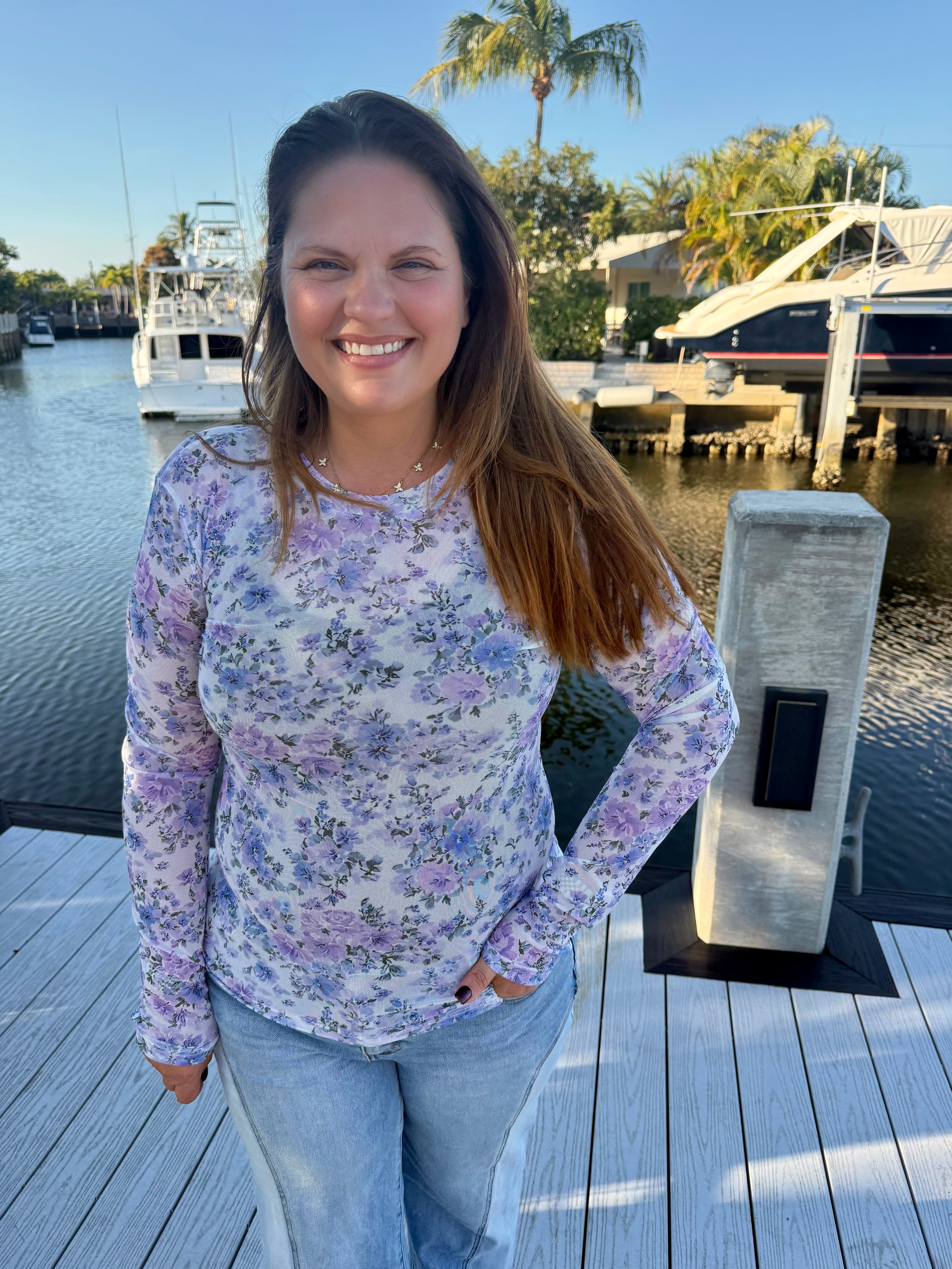 Spring Dress It Up Mesh Top by Blakeley - BFF Here