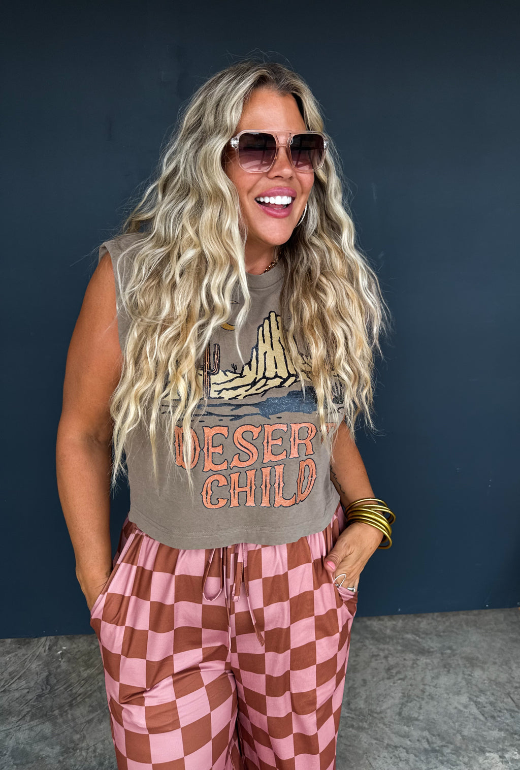 PREORDER: Checker Pop Pants by Blakeley (ETA: Beginning of September) - BFF Here