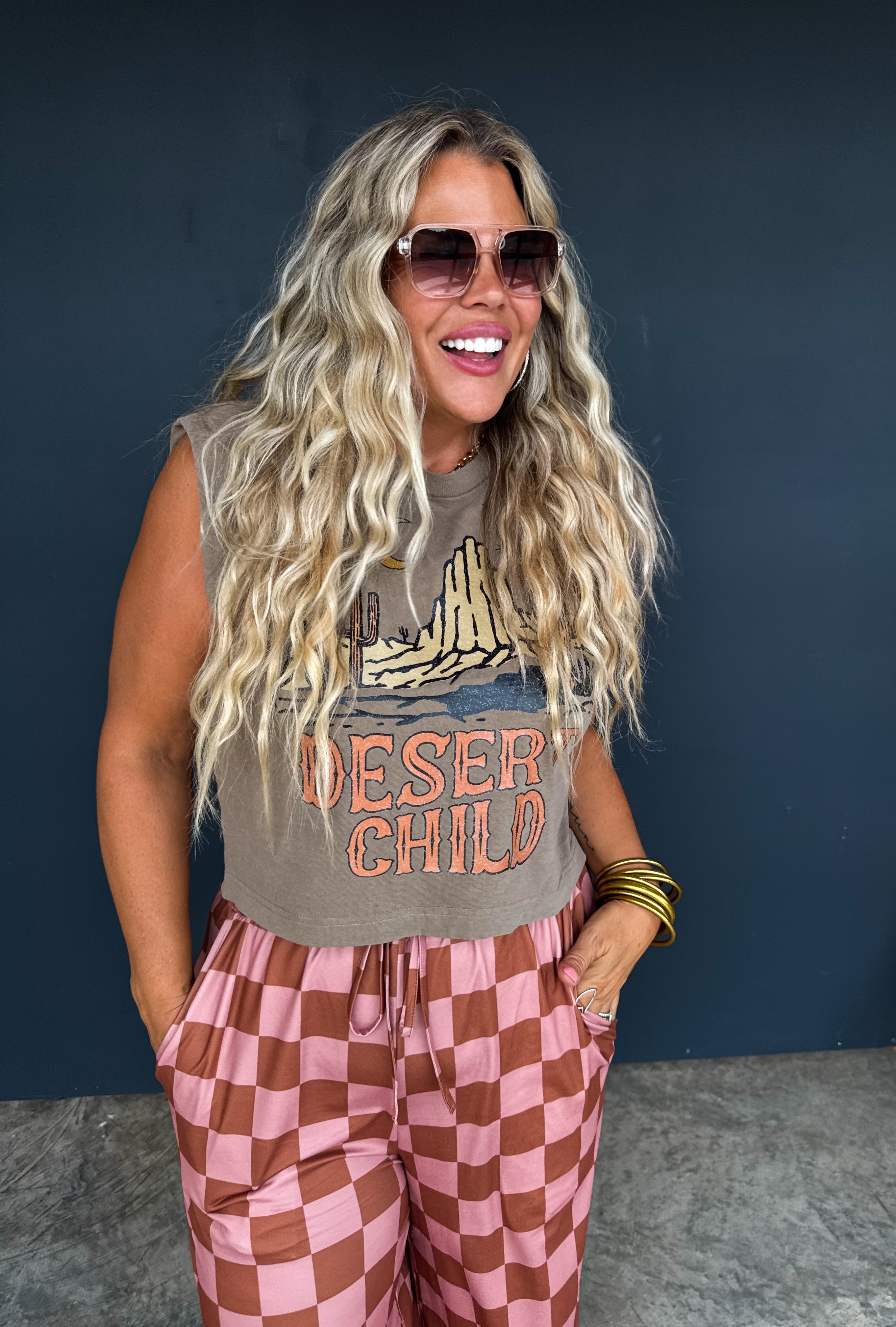 PREORDER: Checker Pop Pants by Blakeley (ETA: Beginning of September) - BFF Here