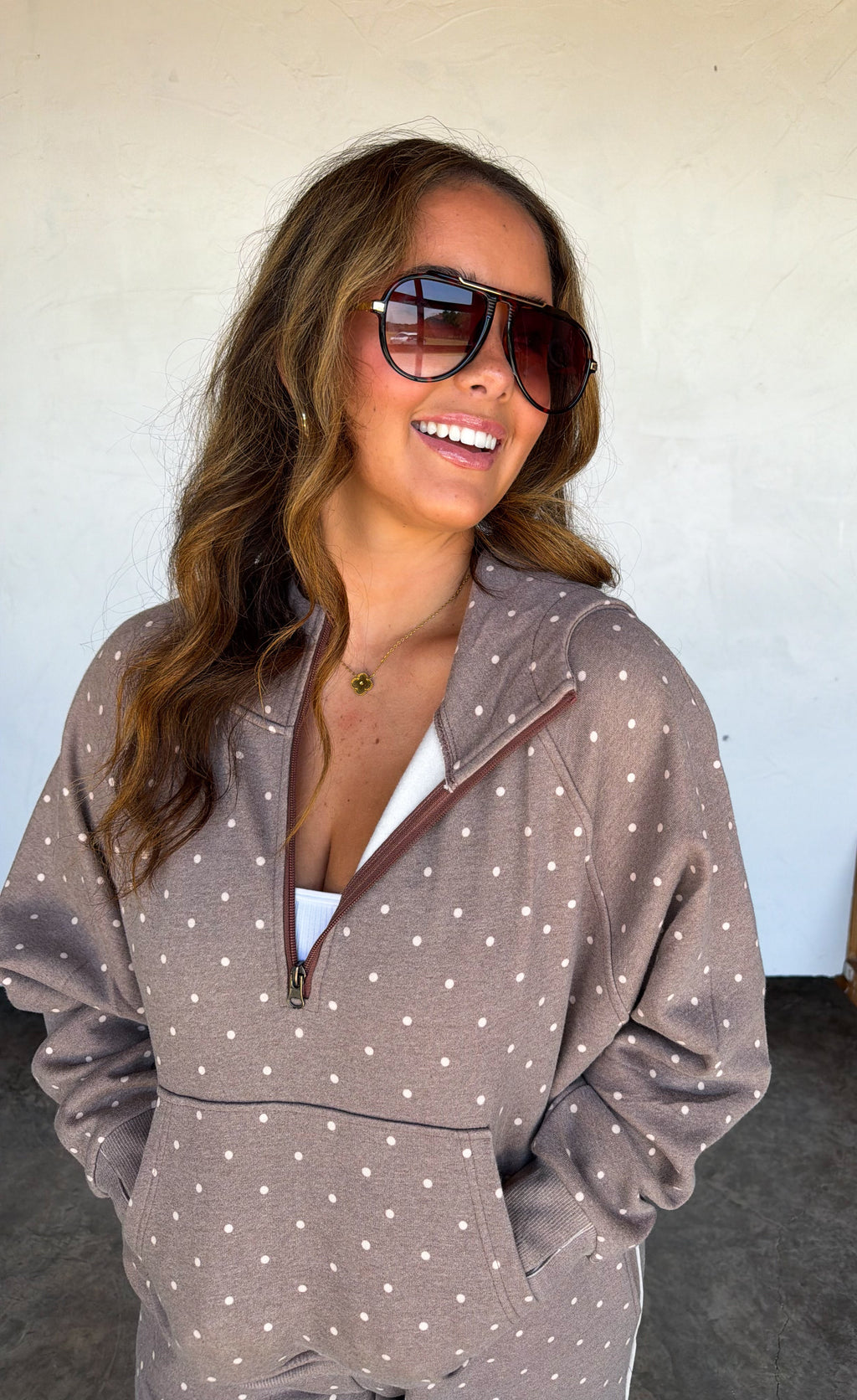 PREORDER: Polka & Stripe Easy Does It Pullover by Blakeley (ETA: November)