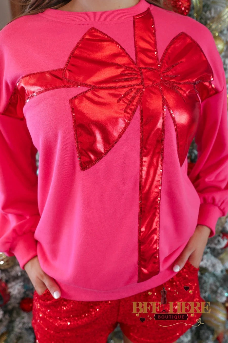 That's a Wrap Sweatshirt by Jess Lea - BFF Here