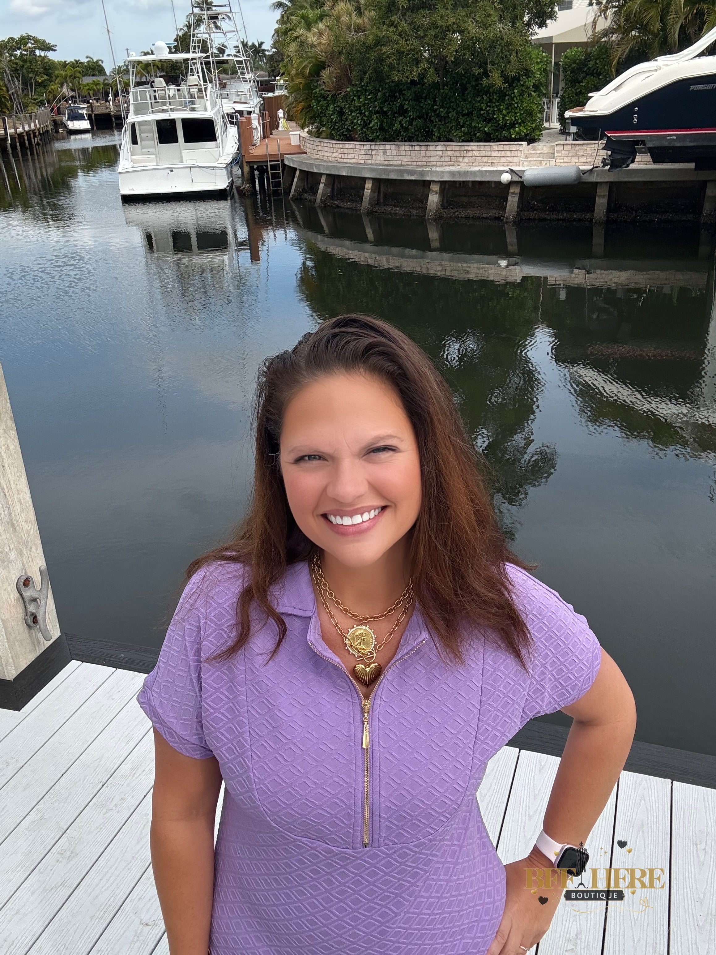 Ezra Textured Zipper Dress by Jess Lea / Choice of Color - BFF Here